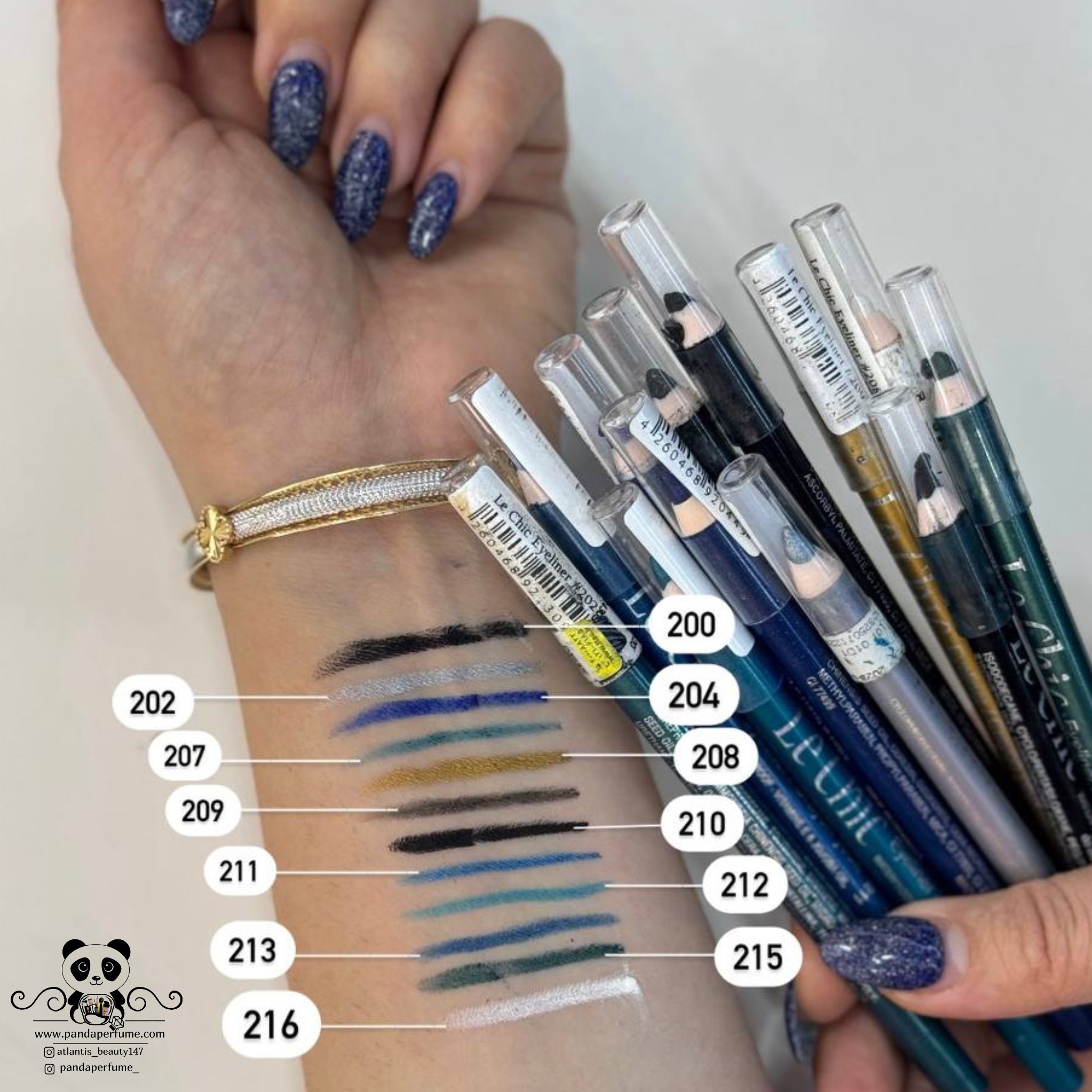 مداد چشم رنگی لچیک |  Lechic Colored Eye Pencil