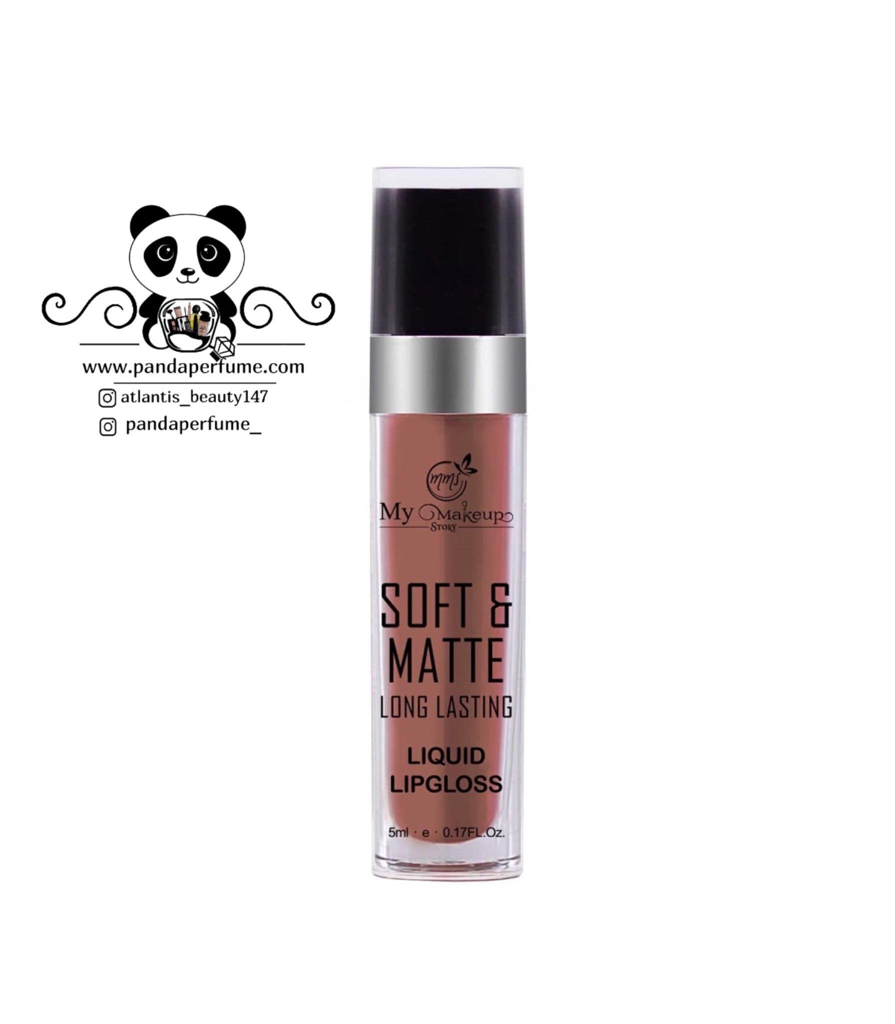 رژ مایع مات مای میکاپ | my makeup story SOFT & MATTE LONGLASTING LIQUID LIPGLOSS