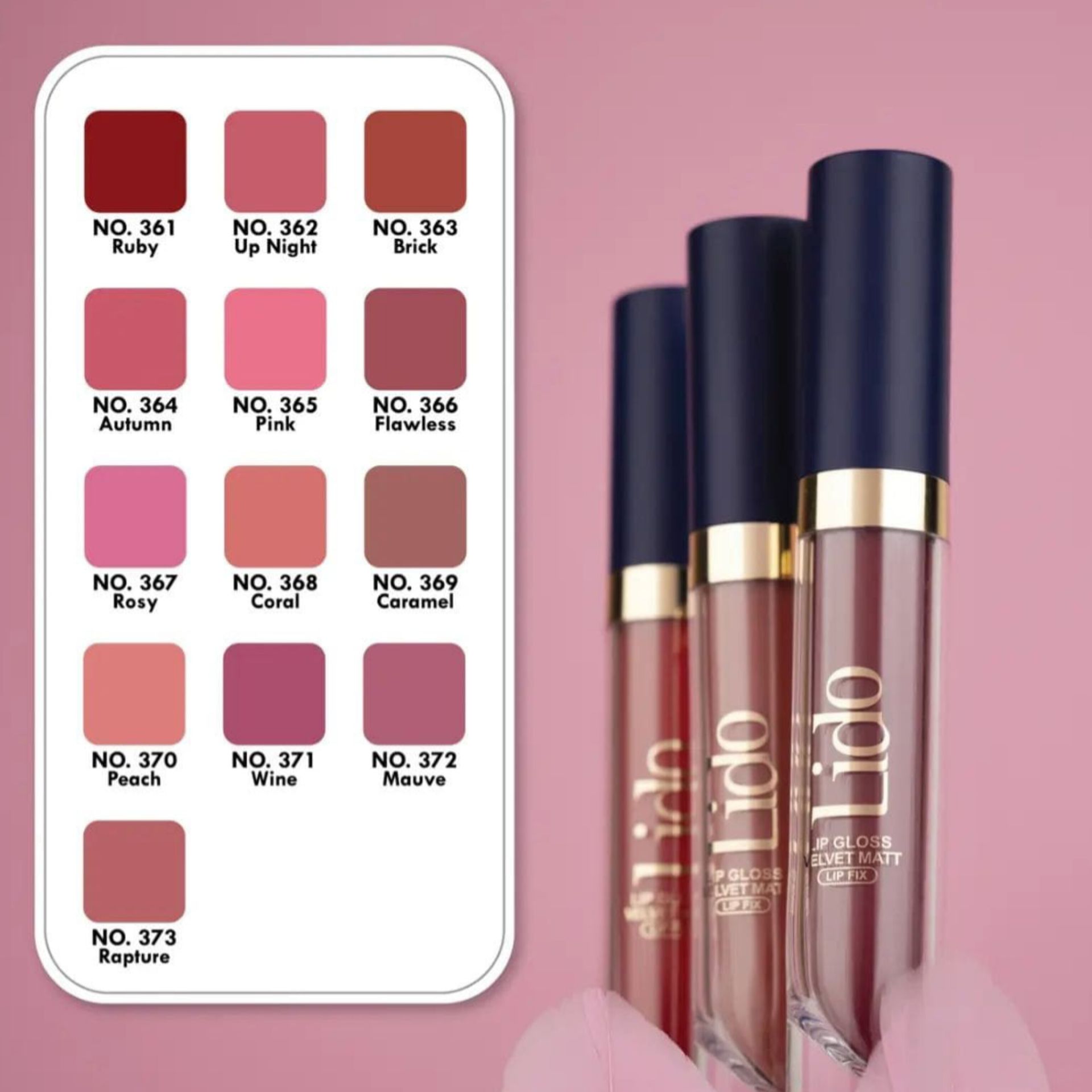 رژ مایع معجزه آسا لیدو |  LDO MIRACULOUS LIQUID LIPSTICK
