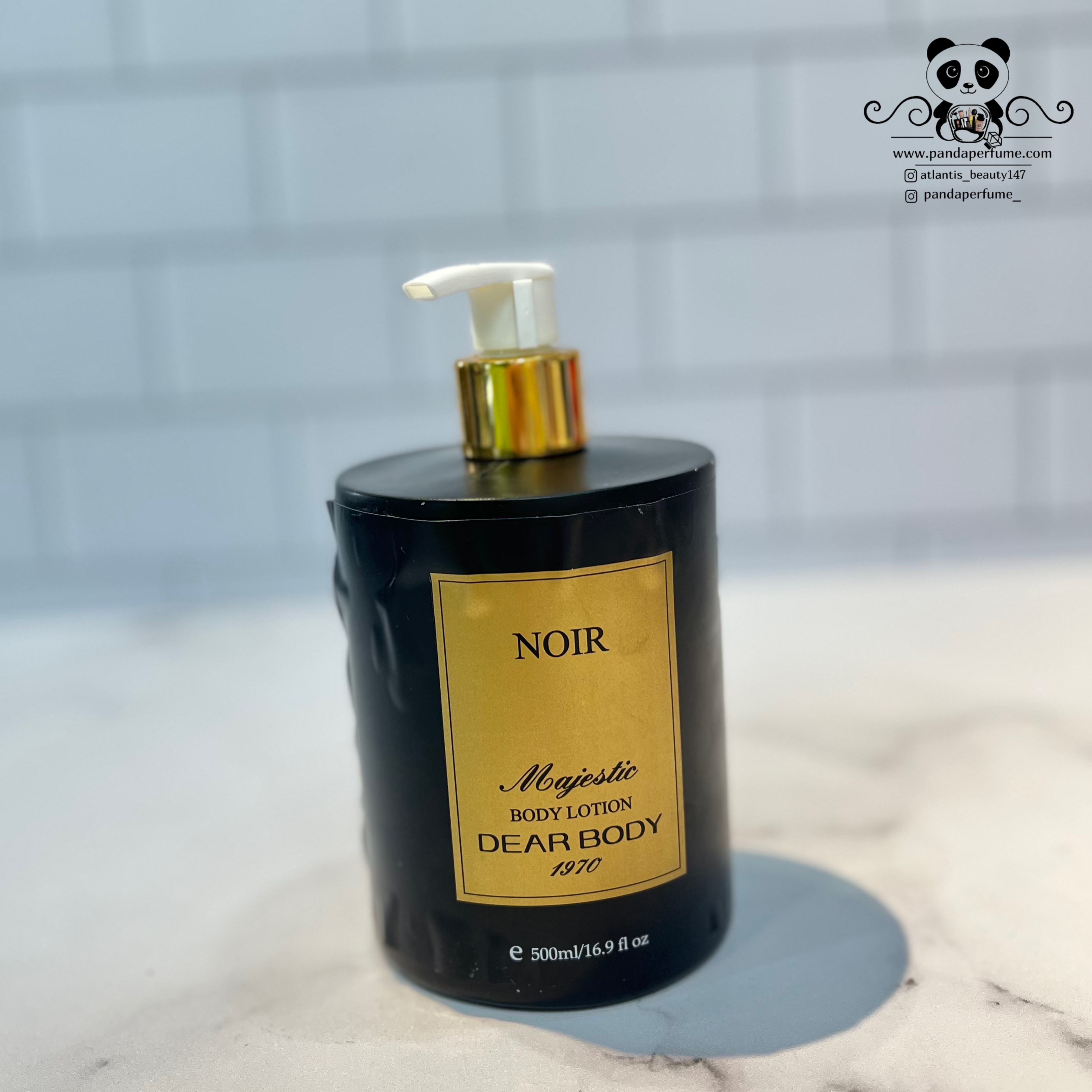 لوسیون بدن دیربادی مدل | Noir Body Lotion For Men 500 ML