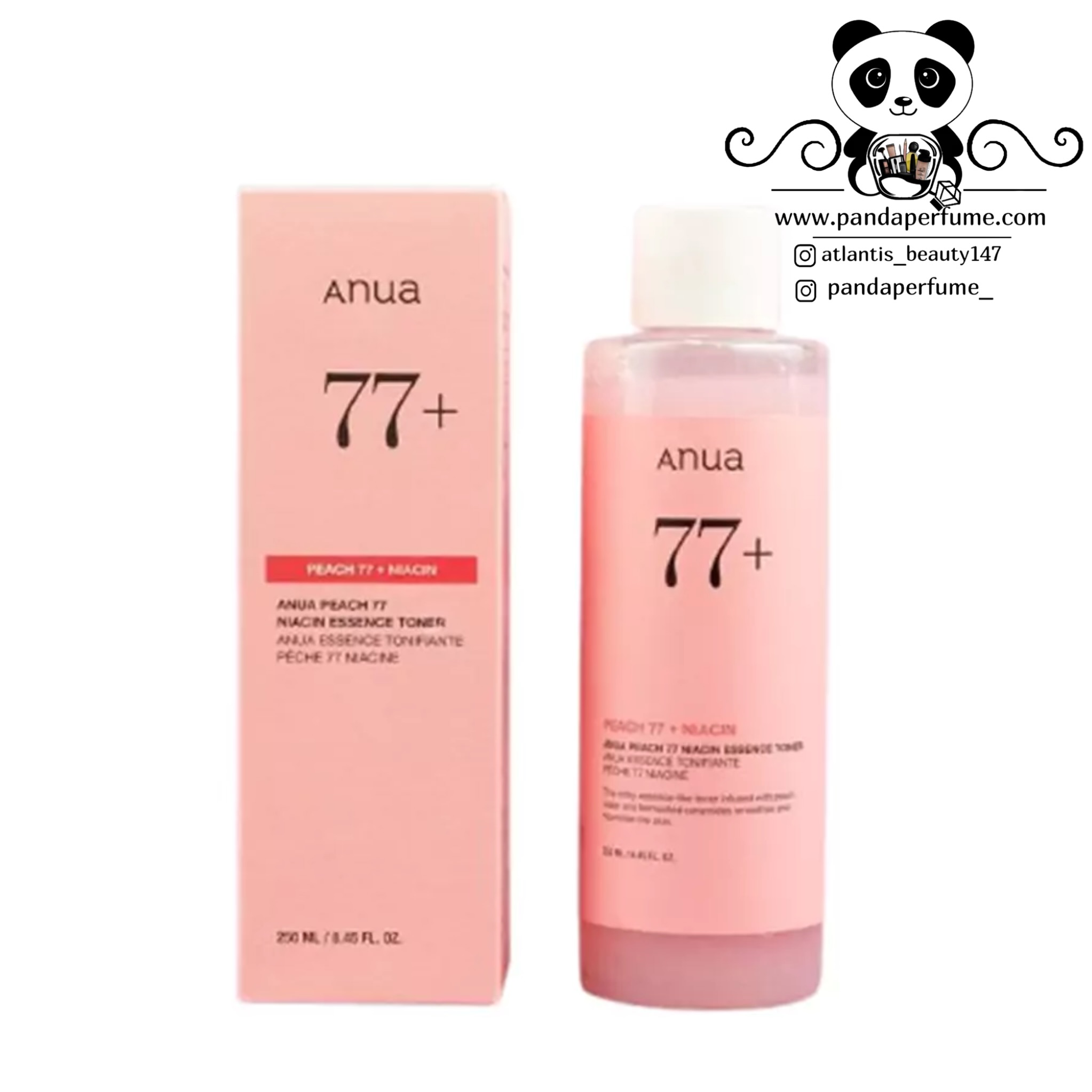 تونر نیاسین و هلو 77 درصد آنوا Anua