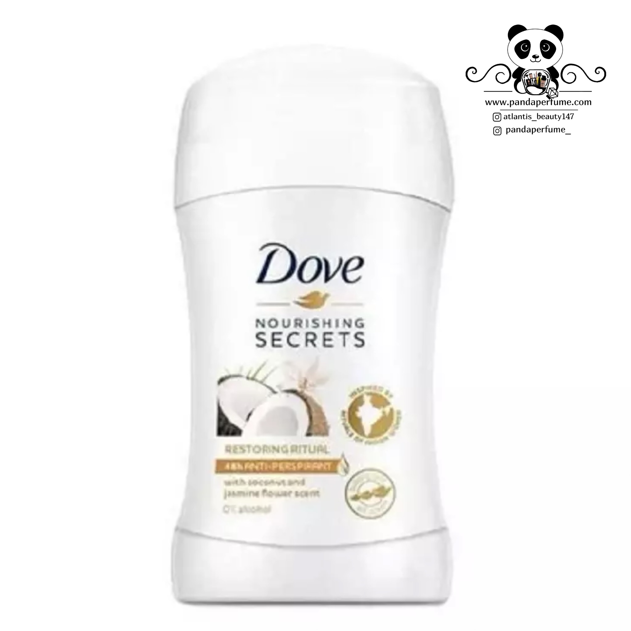 استیک ضد تعریق نوریشینگ سکرت با رایحه نارگیل | Nourishing Secret deodorant Women Dove