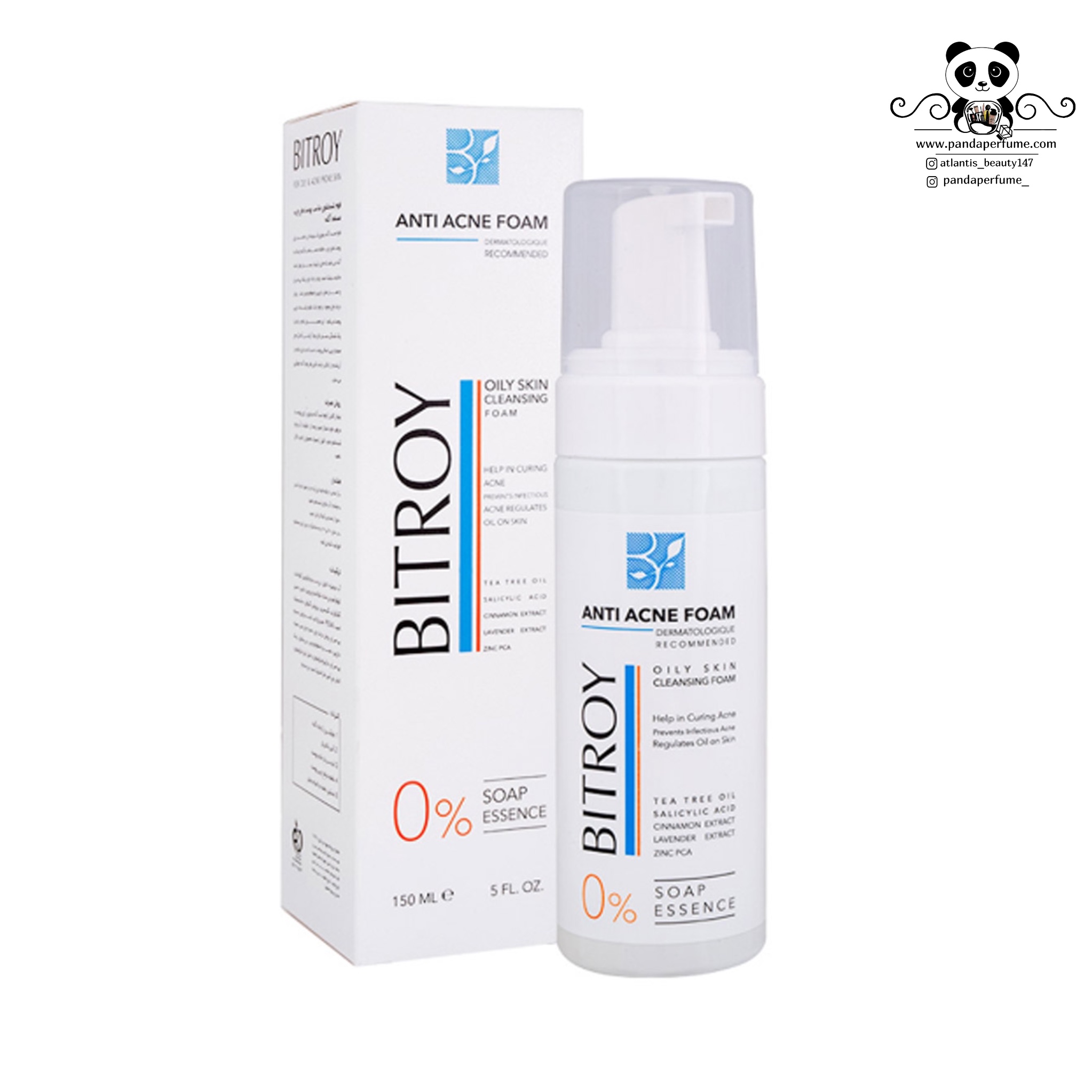 فوم شست و شو پوست های چرب و مستعد آکنه بیتروی | BITROY