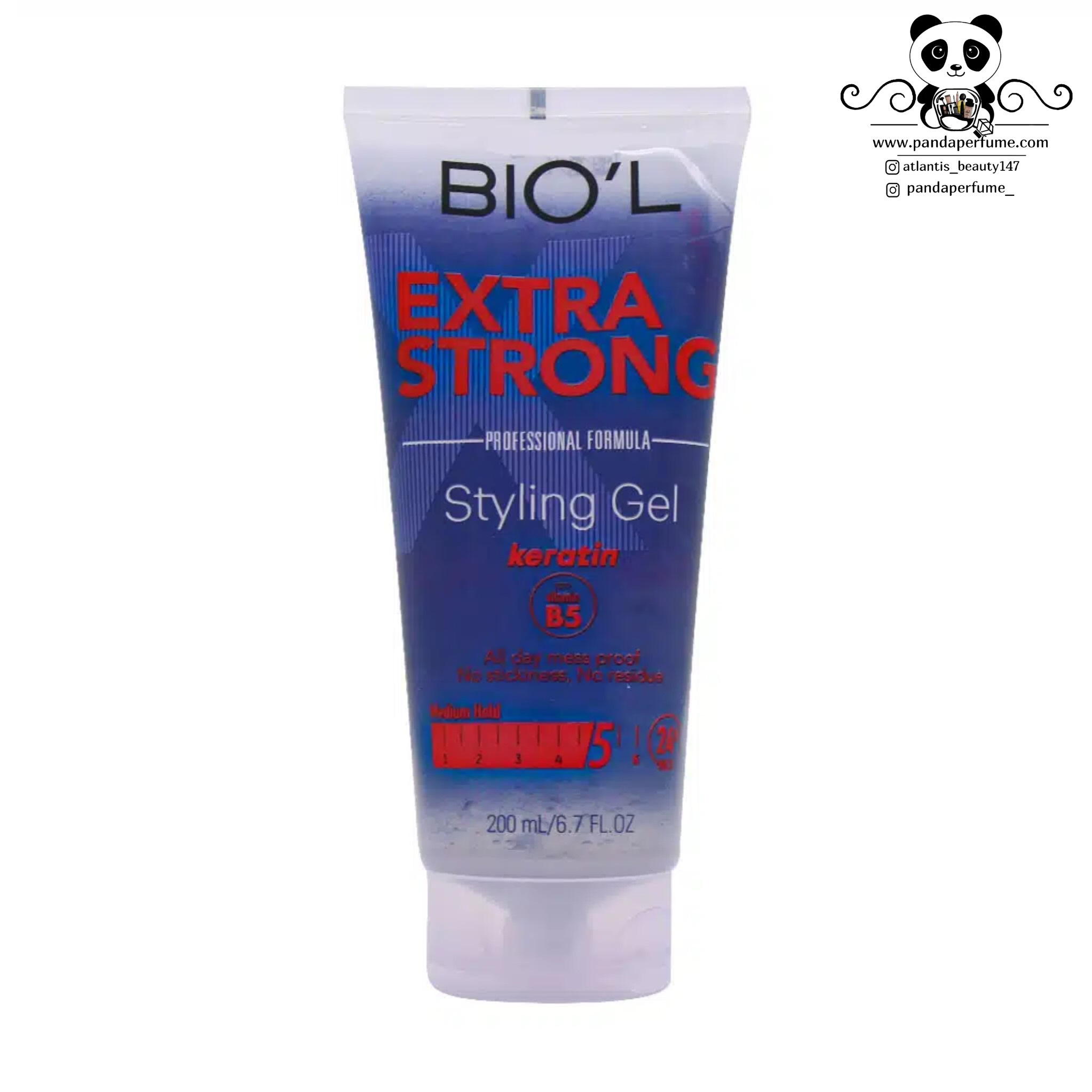 ژل حالت دهنده موی اکسترا استرانگ بیول Biol Extra Strong Styling Gel