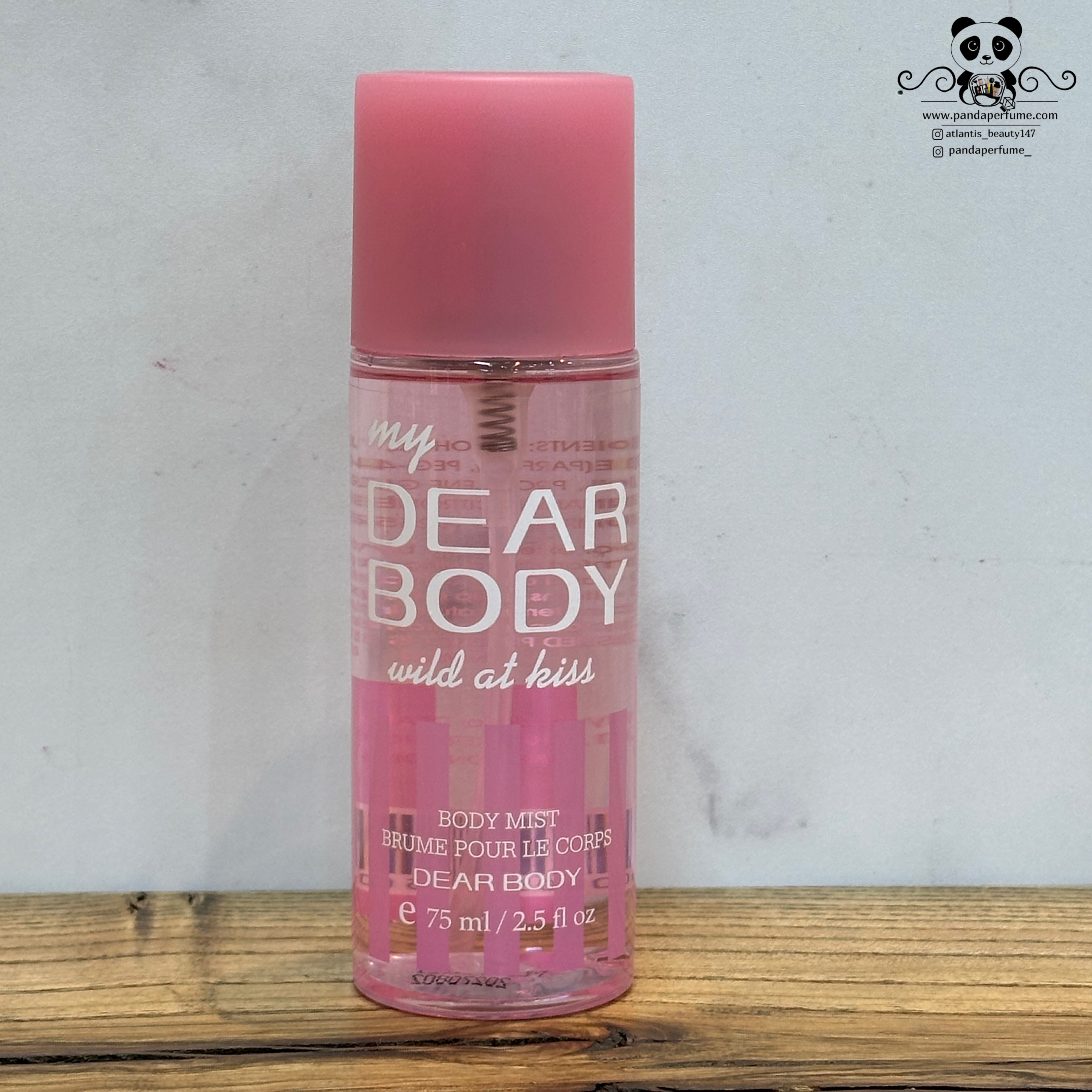 بادی اسپلش دیربادی | Body Splash wild and kiss 75ml