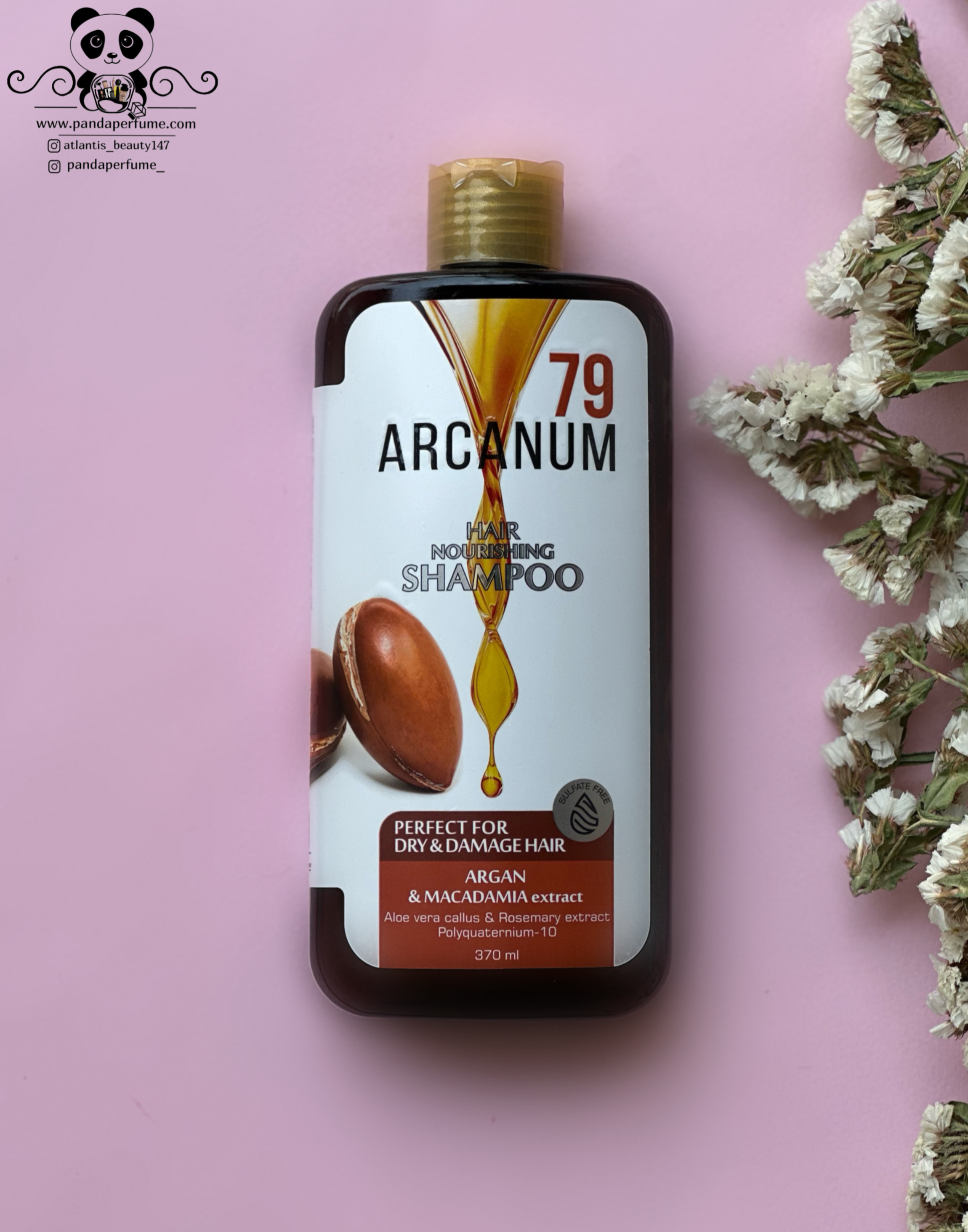 شامپو آرکانوم حاوی عصاره آرگان و ماکادمیا | ARCANUM  SHAMPOO 79