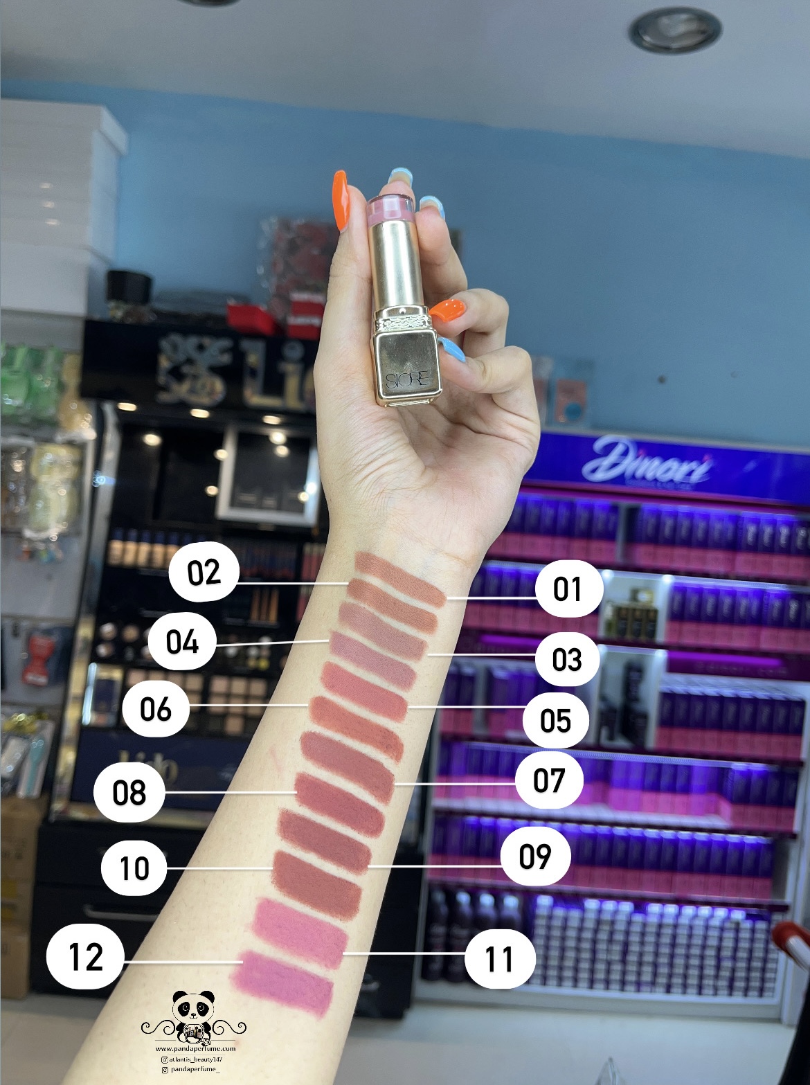 رژ لب جامدمخملی  سیوره | MATTE LIPSTICK ULTRA HD 