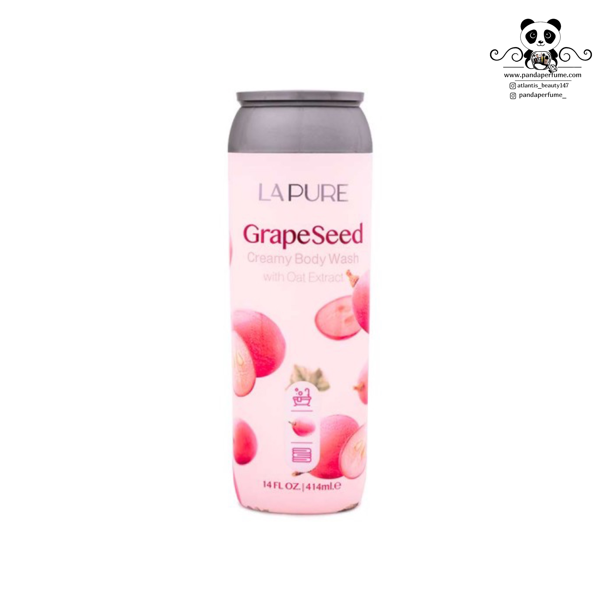 شامپو بدن کرمی هسته انگور La Pure GrapeSeed