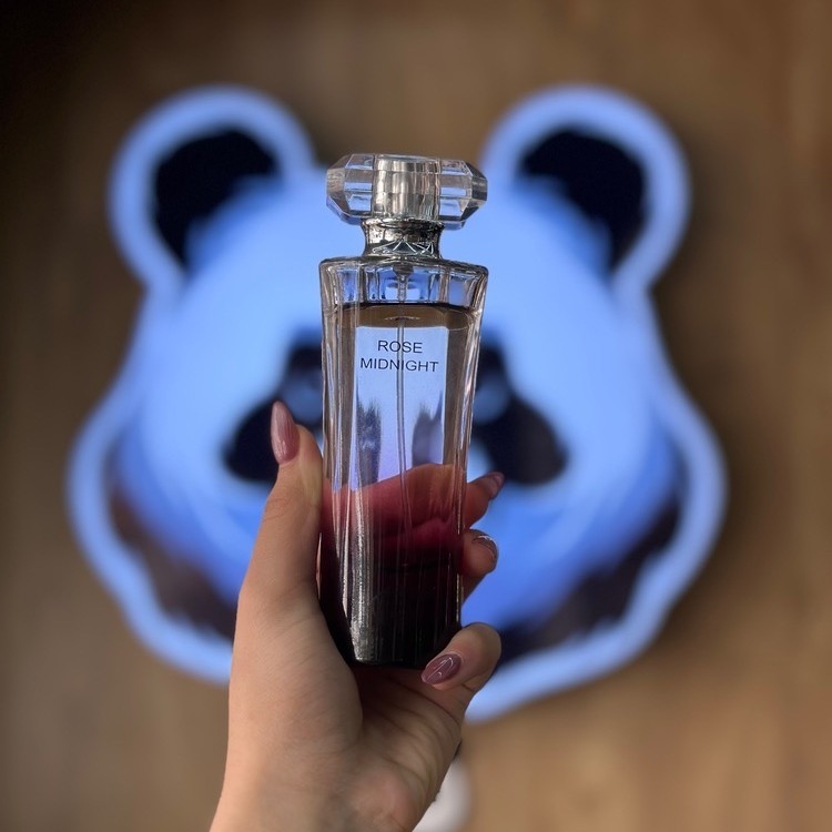 ادکلن زنانه رز میدنایت فرگرنس وُرلد|Fragrance World Rose Midnight