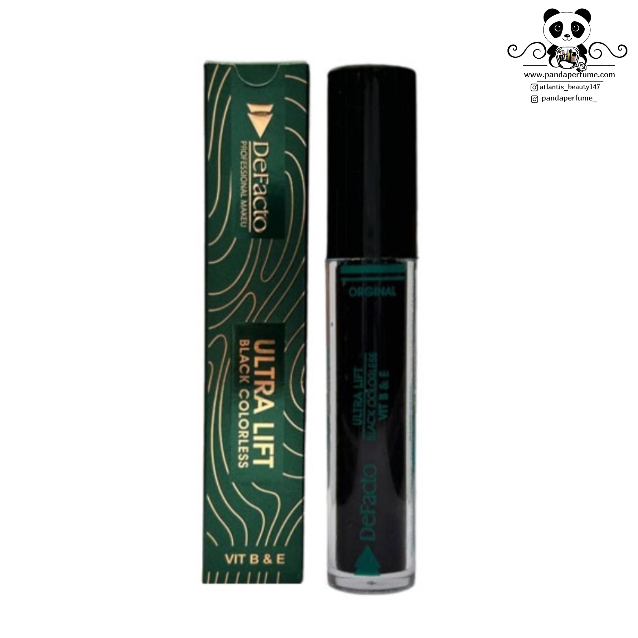 ژل ابرو ریملی اولترا لیفت مشکی دیفکتو |  Ultra Lift  Black Colors