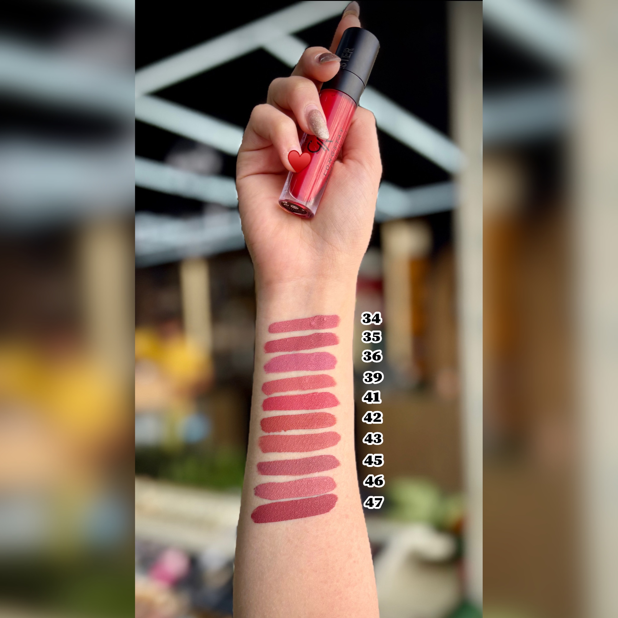 رژ لب مایع لانگ استی گلدن رز | Golden Rose LONGSTAY Liquid Matte Lipstick