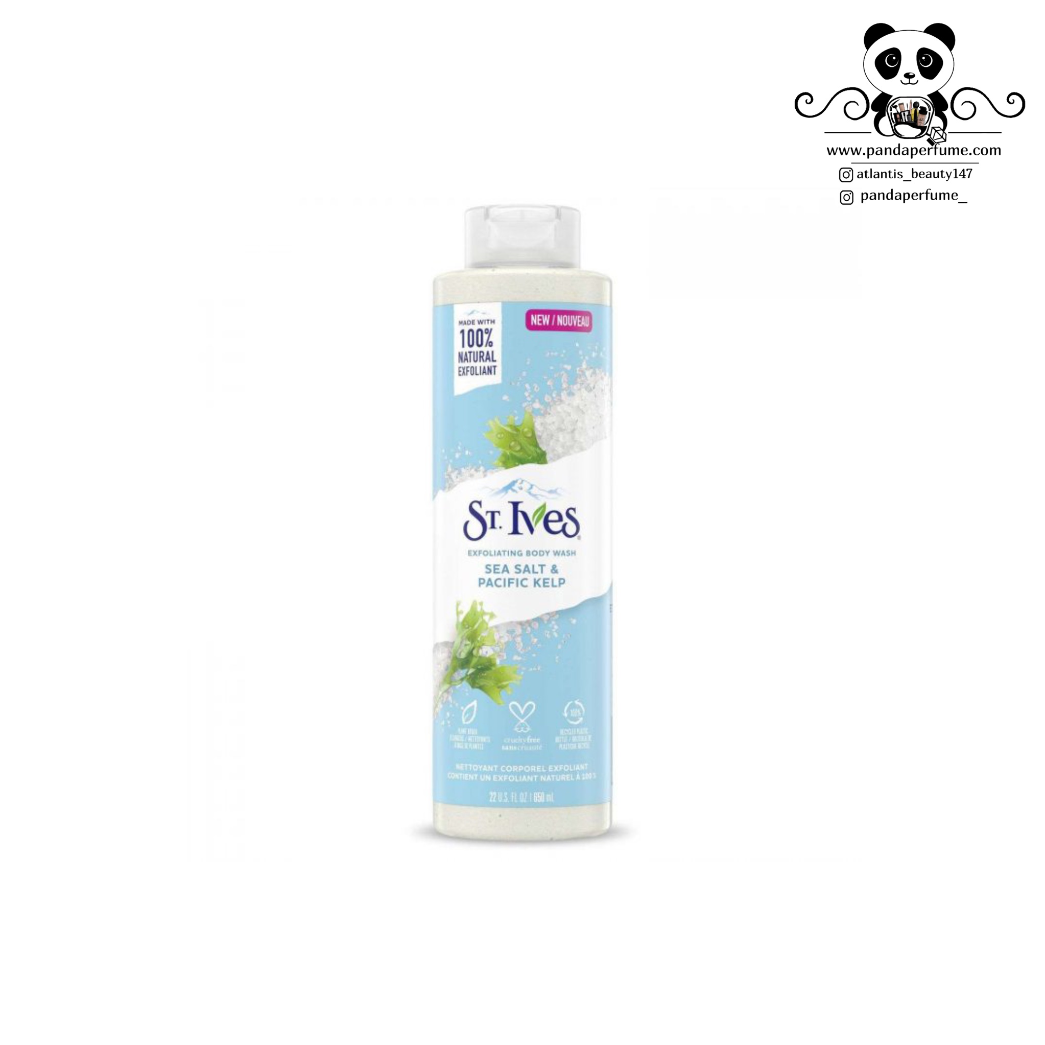 شامپوی بدن لایه بردار سی سالت اند پسیفیک کلپ سینت ایوز