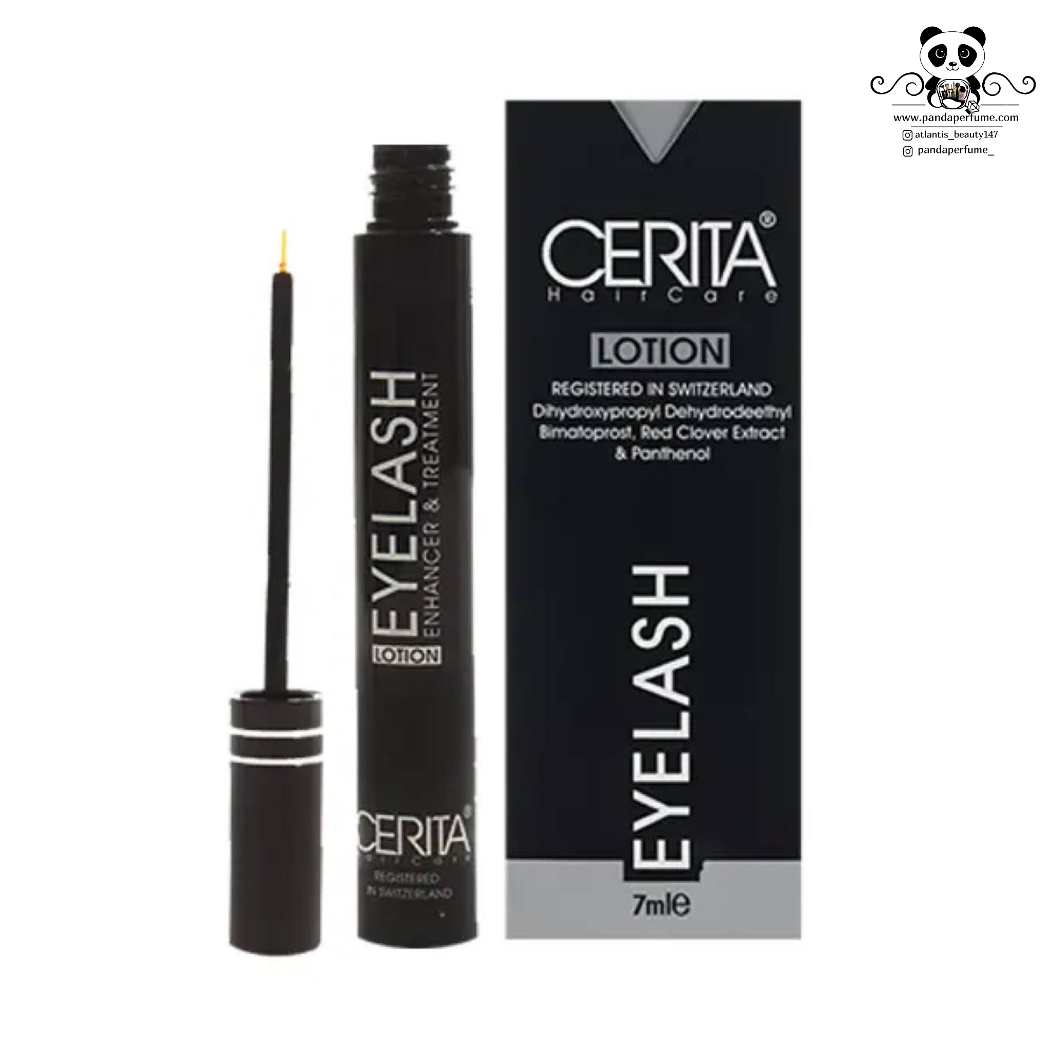 محلول تقویت کننده مژه سریتا  |  Cerita Eyelash Lotion