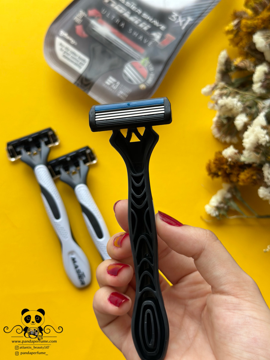 خودتراش مردانه مستر شیو Master Shave مدل Formula1 بسته 3 عددی