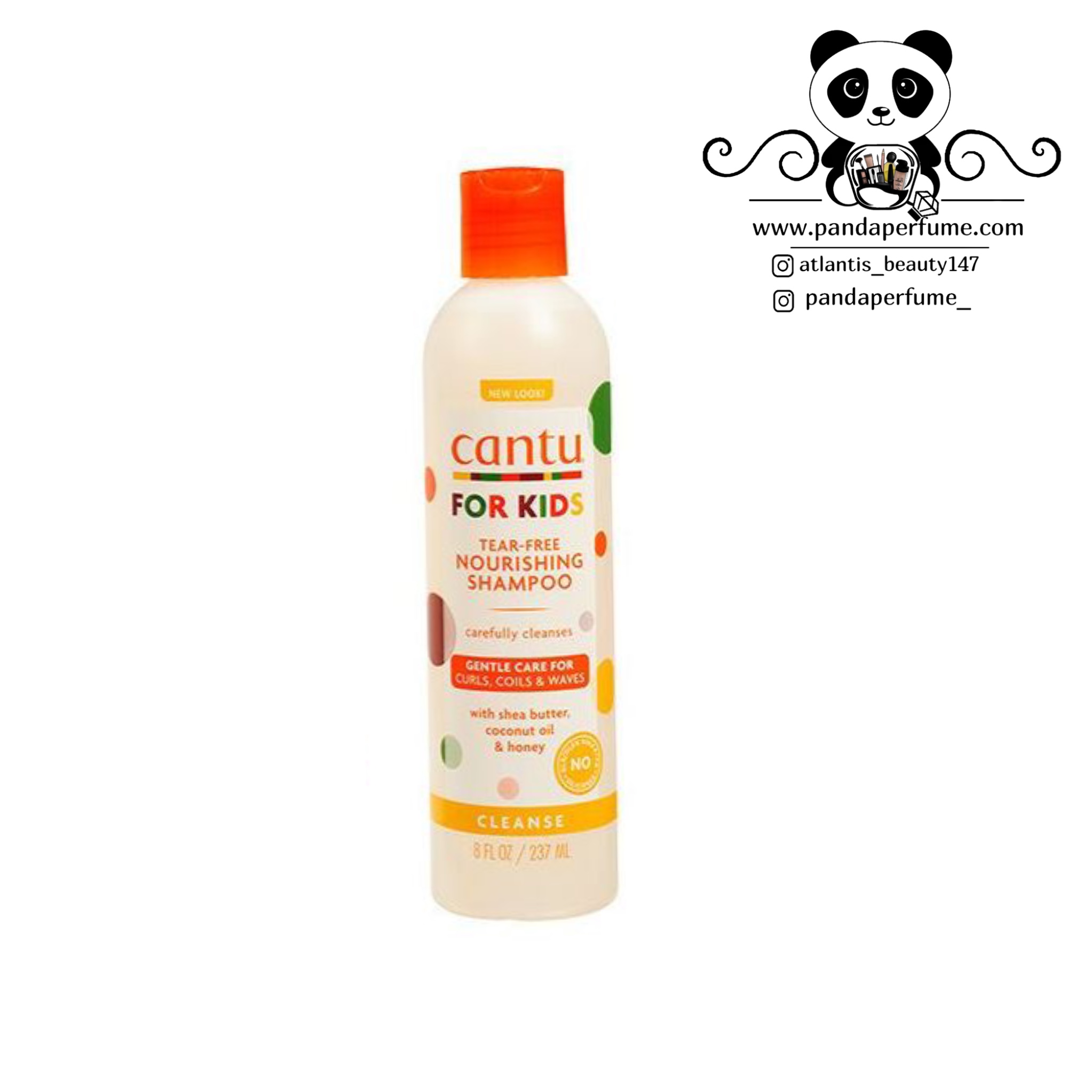 شامپو سر کودک کنتو موهای فر و حالت دار Cantu Care For Kids Nourishing Shampoo