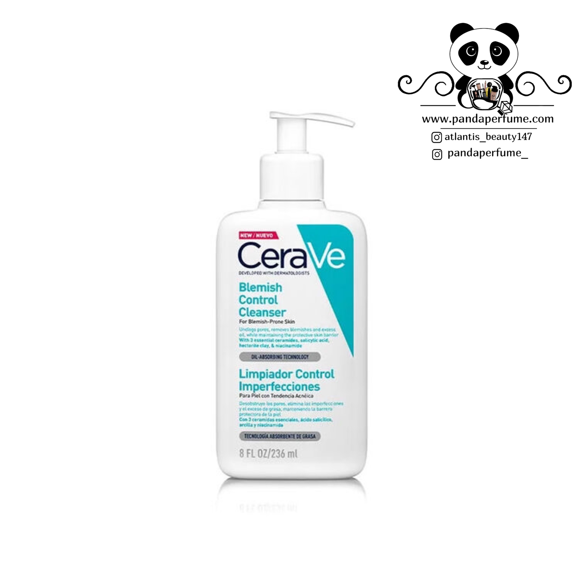شویند کنترل کننده آکنه برای پوست های مستعد جوش سراوی |   CeraVe Blemish Control Cleanser
