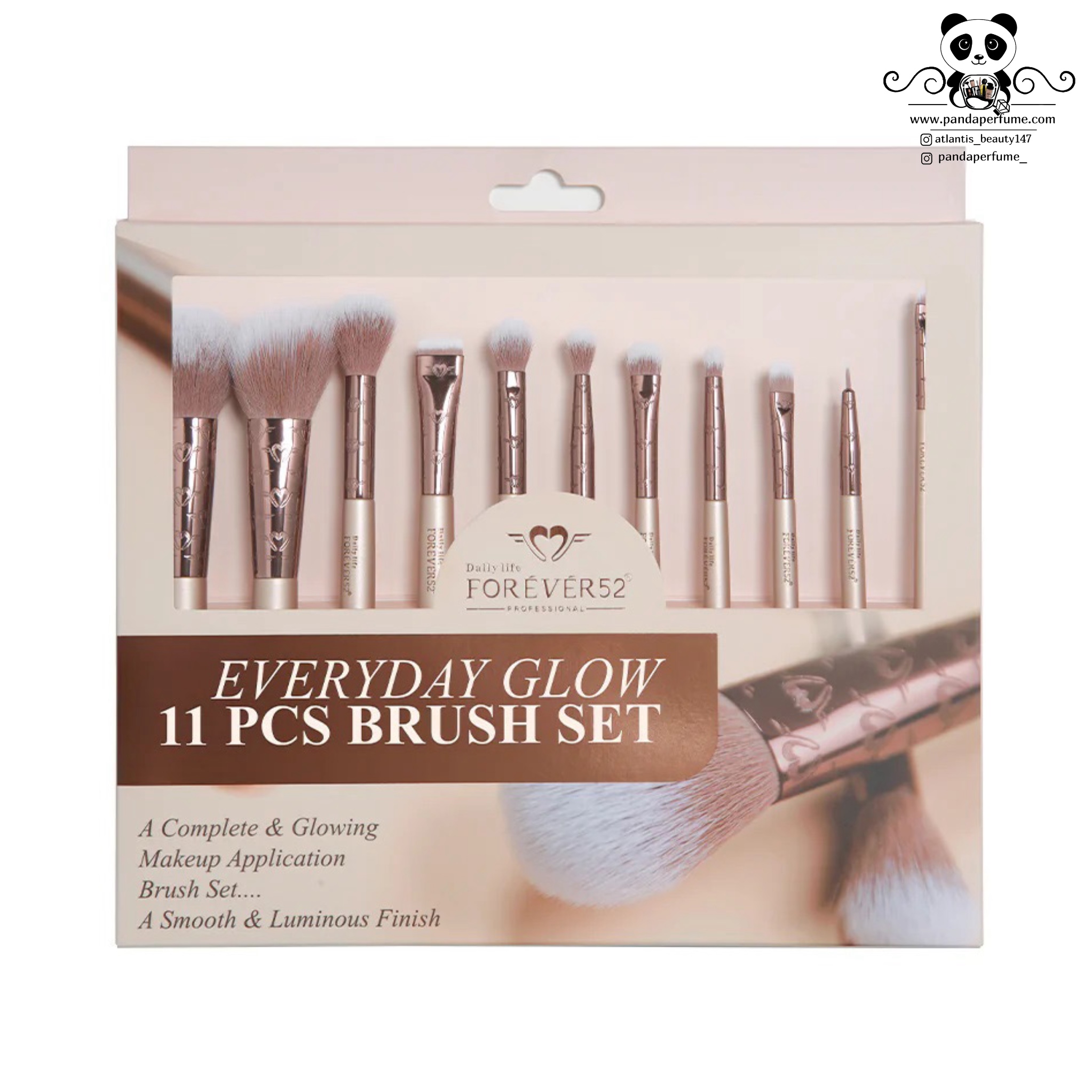 ست براش 11 عددی فوراور52 (XZ021) | FOREVER52 Everyday Glow 11 PCS Bruh Set
