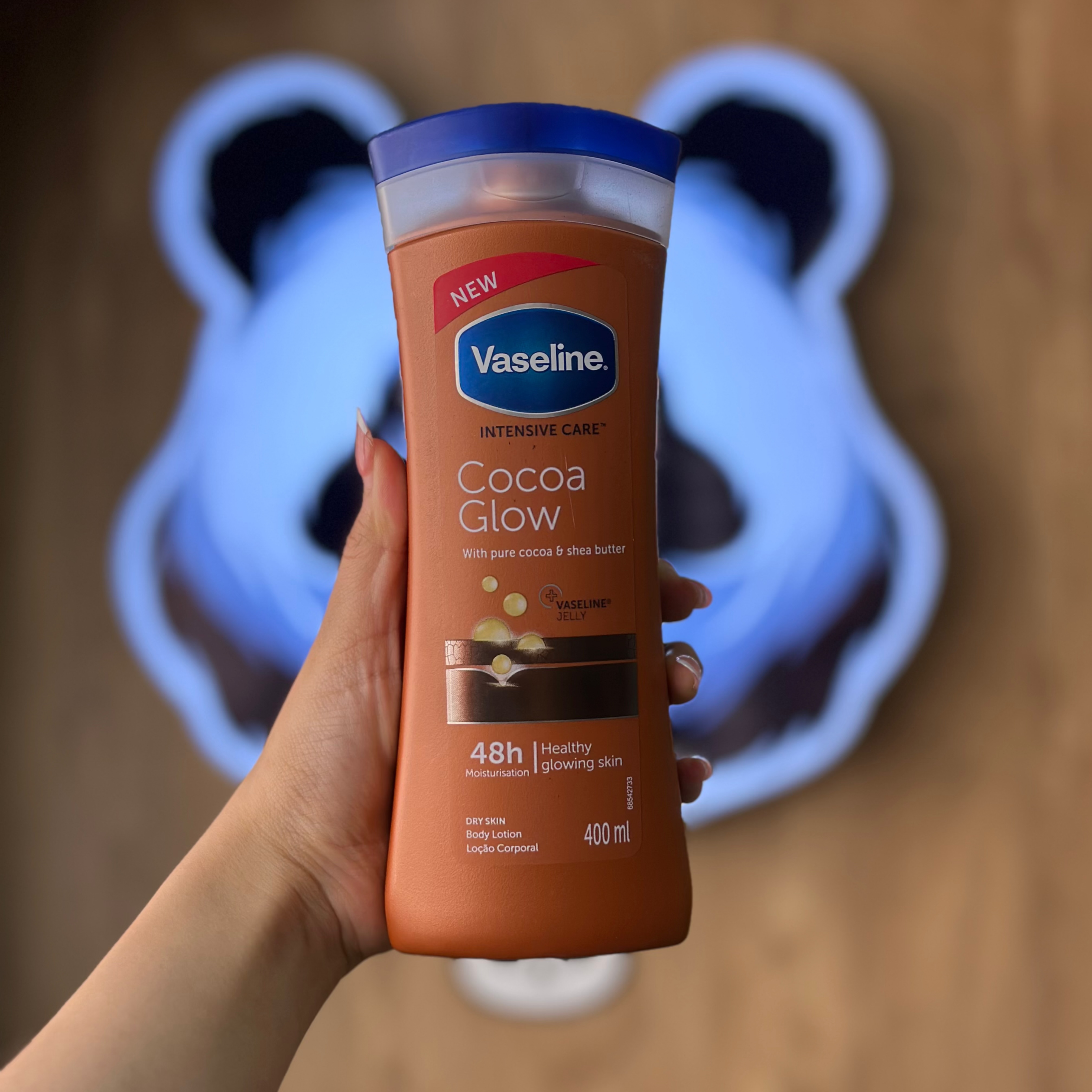 لوسیون بدن وازلین  Cocoa Glow Vaseline Cocoa Glow Body Lotion