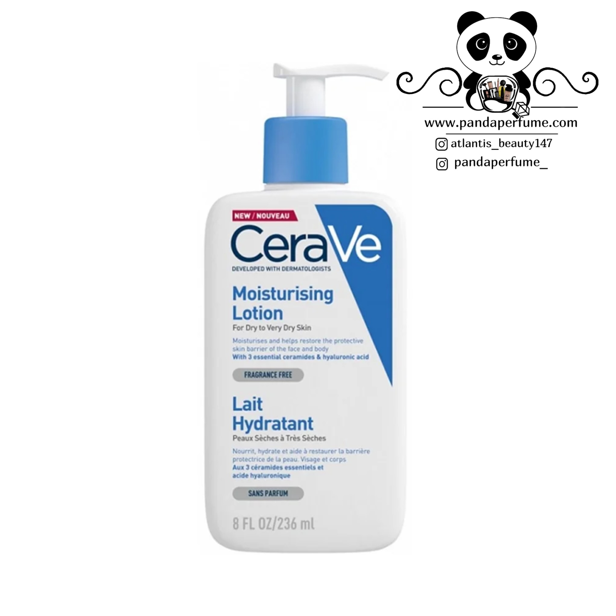 لوسیون مرطوب کننده صورت و بدن سراوی  | CeraVe Moisturising Lotion 
