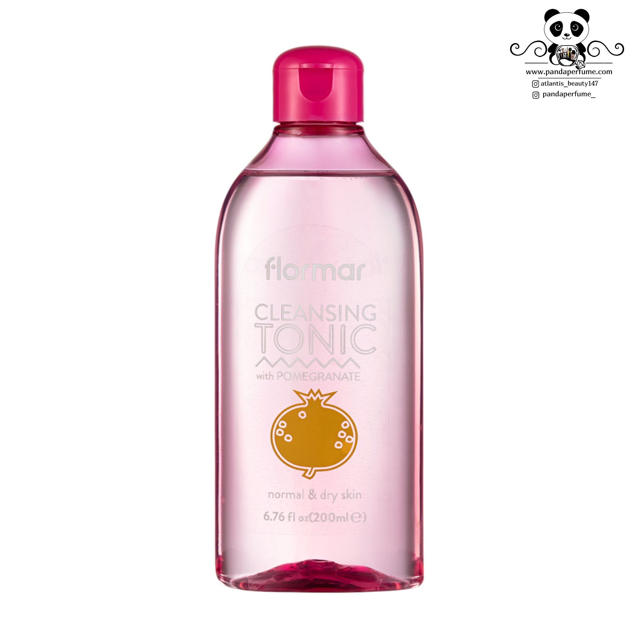 تونیک پاک‌کننده فلورمار با عصاره انار پوست خشک تا معمولی  |  Cleansing Tonic Normal & Dry Skin Flormar
