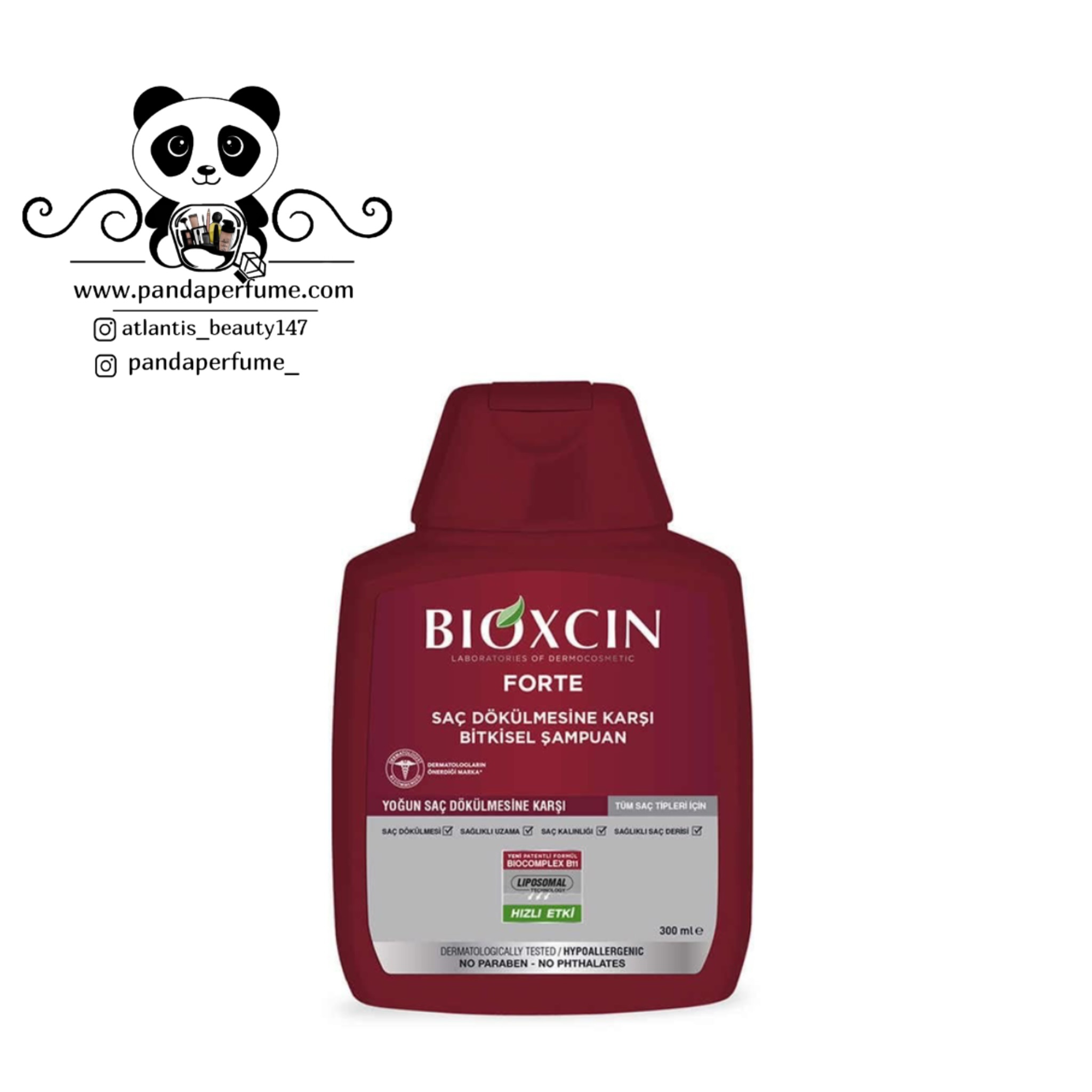 شامپو بیوکسین قرمز |  BIOXCIN Forte Herbal Shampoo