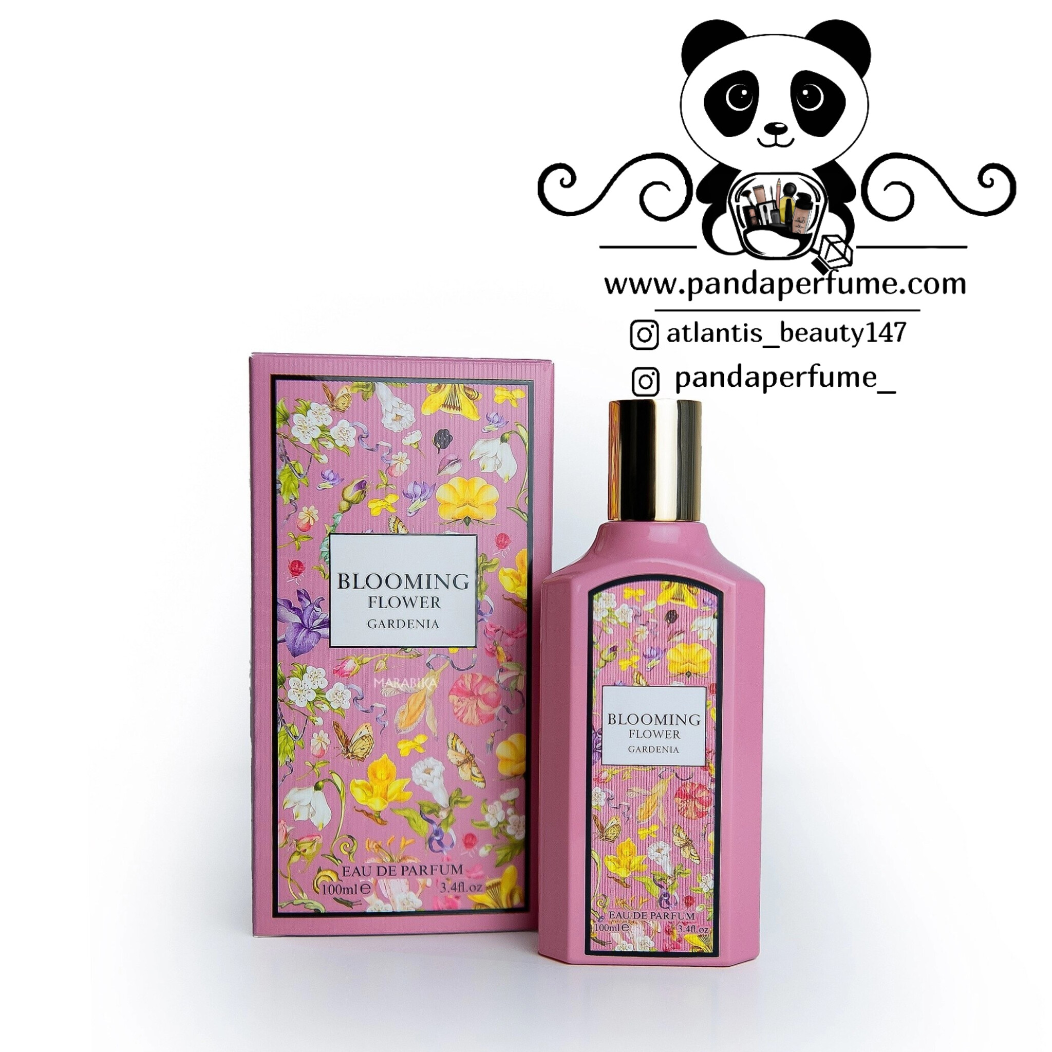 ادکلن زنانه بلومینگ فلاور گاردنیا فرگرنس وُرلد|Fragrance World Blooming Flower Gardenia