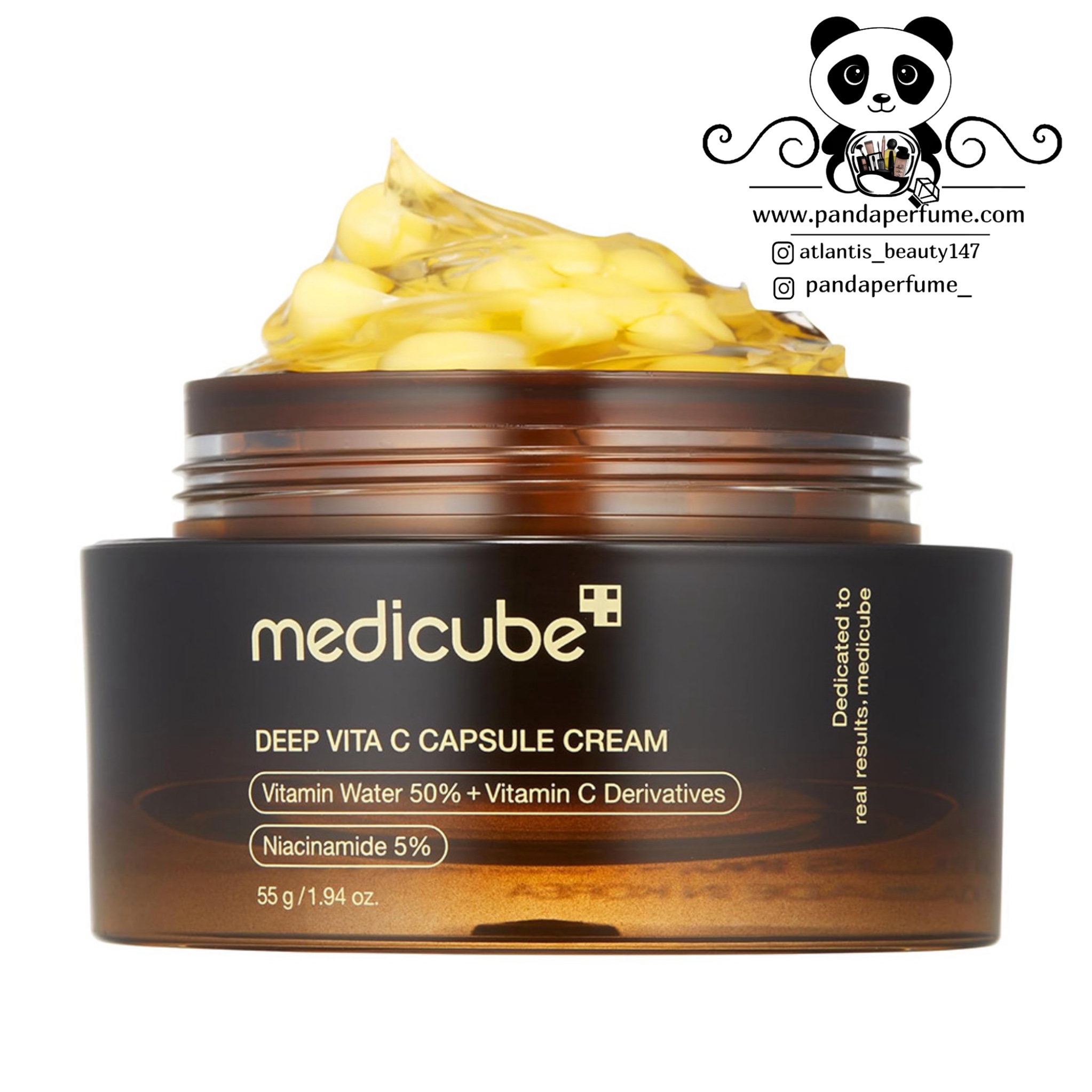 کرم ضد چروک و سفت کننده دیپ ویتا سی مدی کیوب | Deep Vita C Cream anti wrinkle and firming Medicube