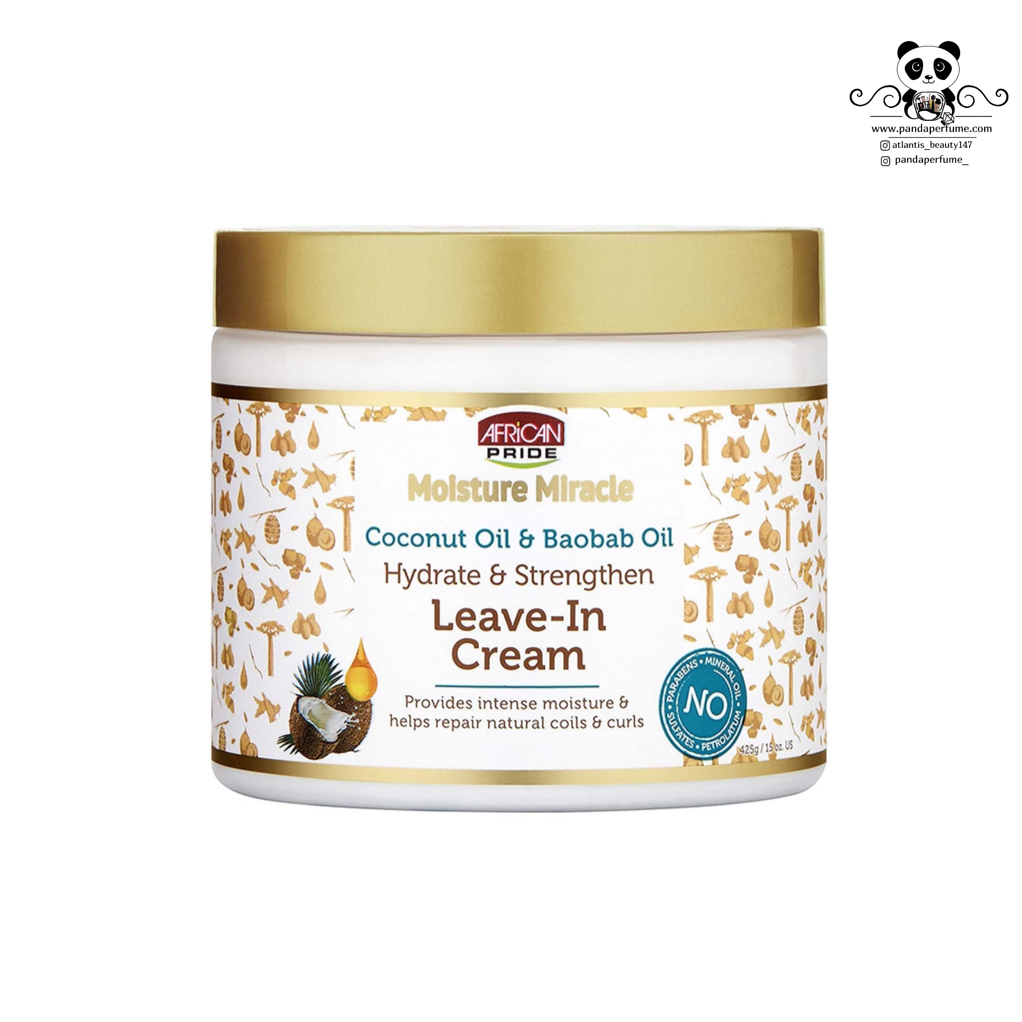 کرم آبرسان موی فر آفریکن پراید بعد از حمام (نارگیل) African Pride