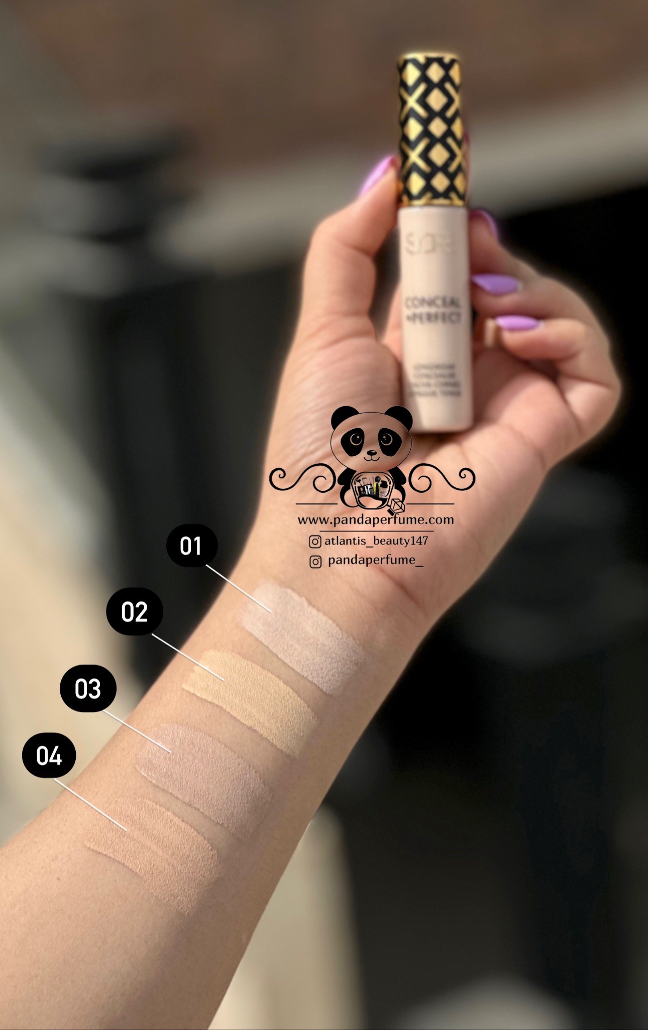 کانسیلر سیوره | SIORE CONCEAL + PERFECT 