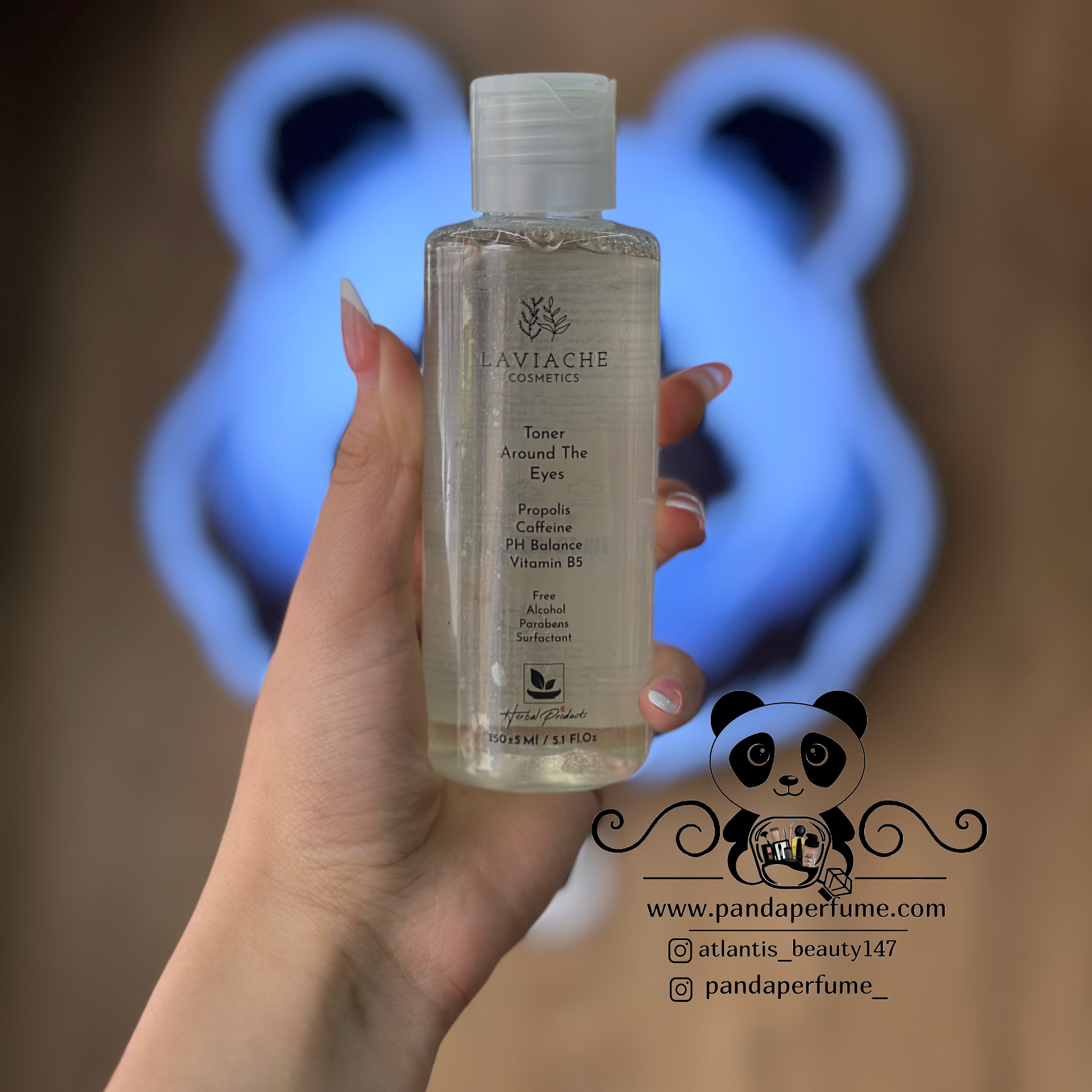 تونر دور چشم لاویاچه  TONER AROUND THE EYES LAVIACHE 