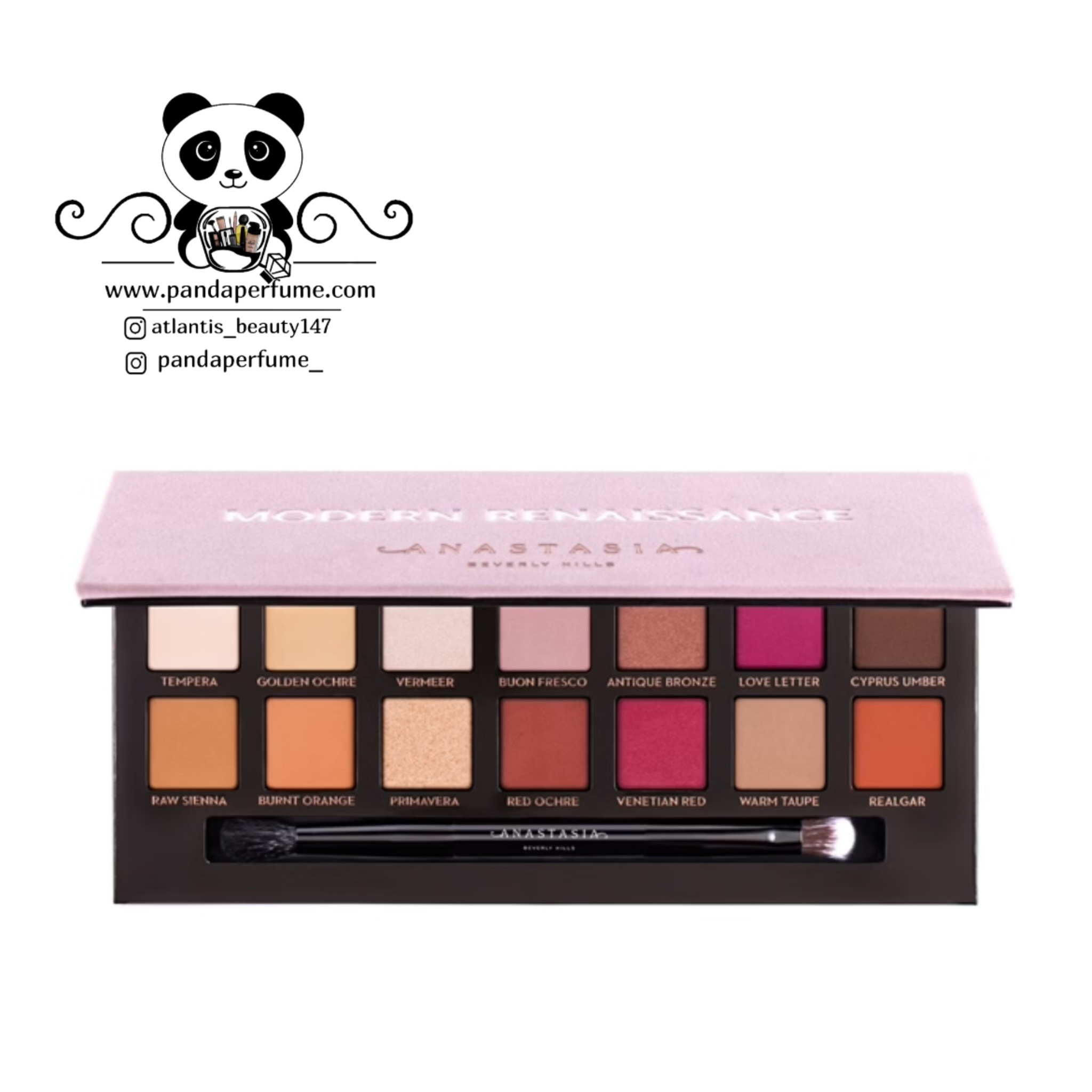 پالت سایه آناستازیا مدل مدرن رنسانس/Anastasia Modern Renaissance palette