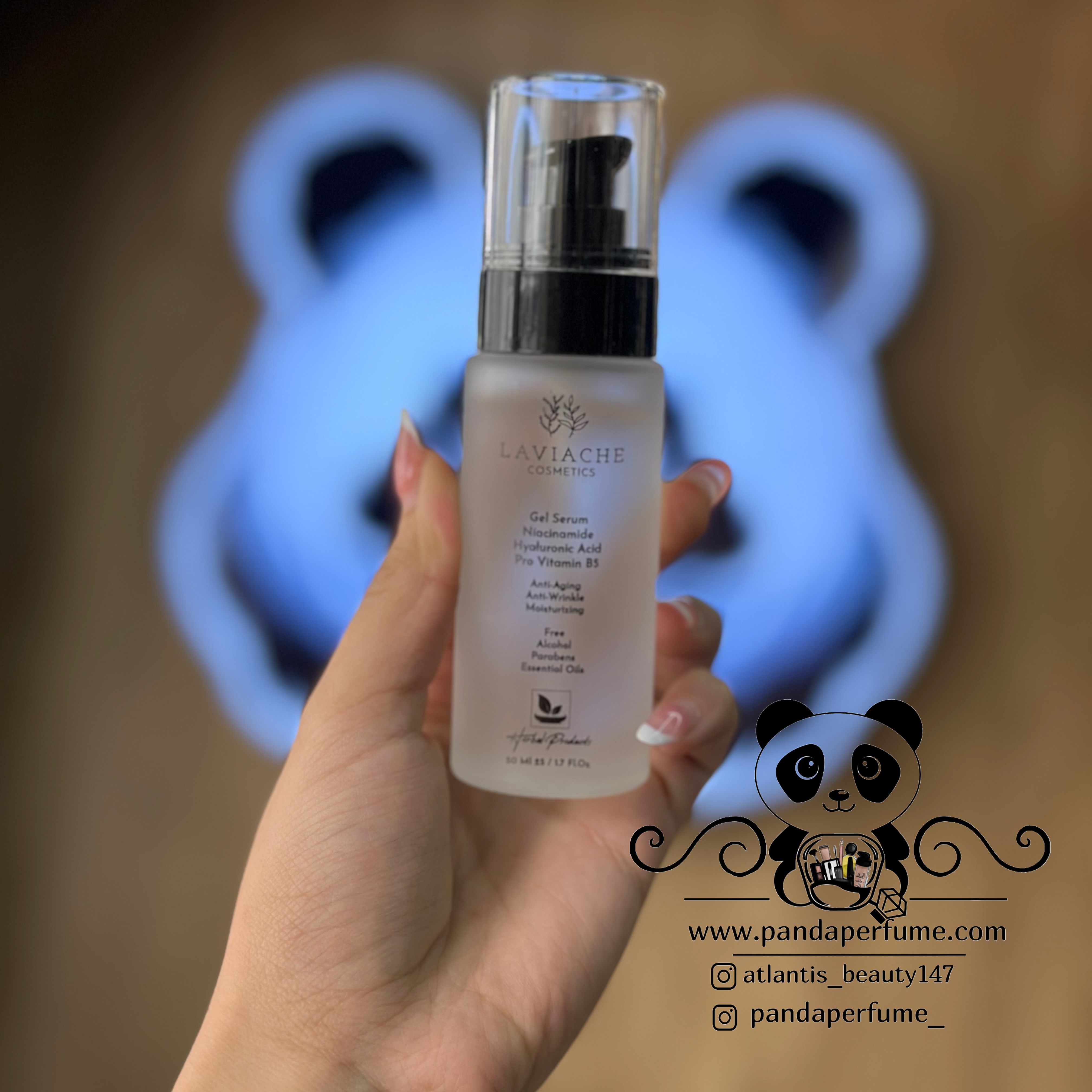 آبرسان مناسب انواع پوست لاویاچه GEL SERUM HYALURONIC ASID LAVIACHE 