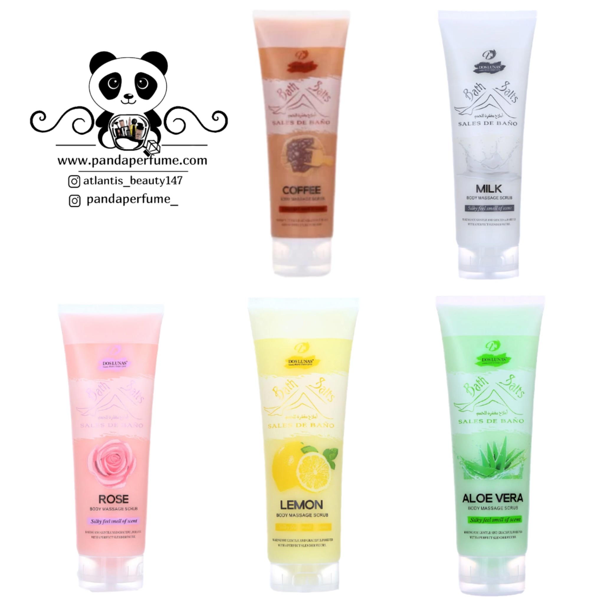 اسکراب نمک داسلوناس | Doslunas Bath Salt 