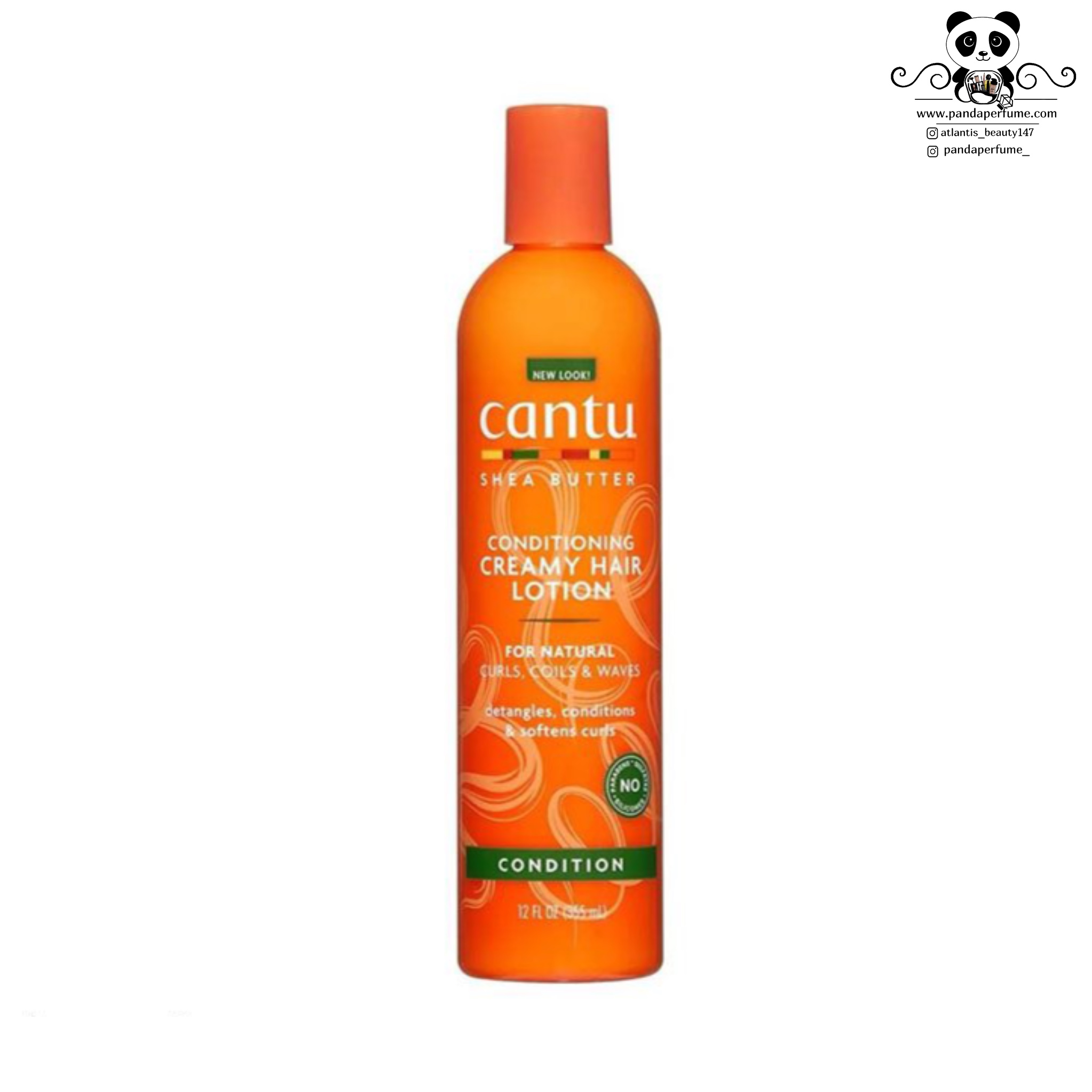 لوسیون مو کرمی شی باتر کنتو | Cantu Conditioning Creamy Hair Lotion