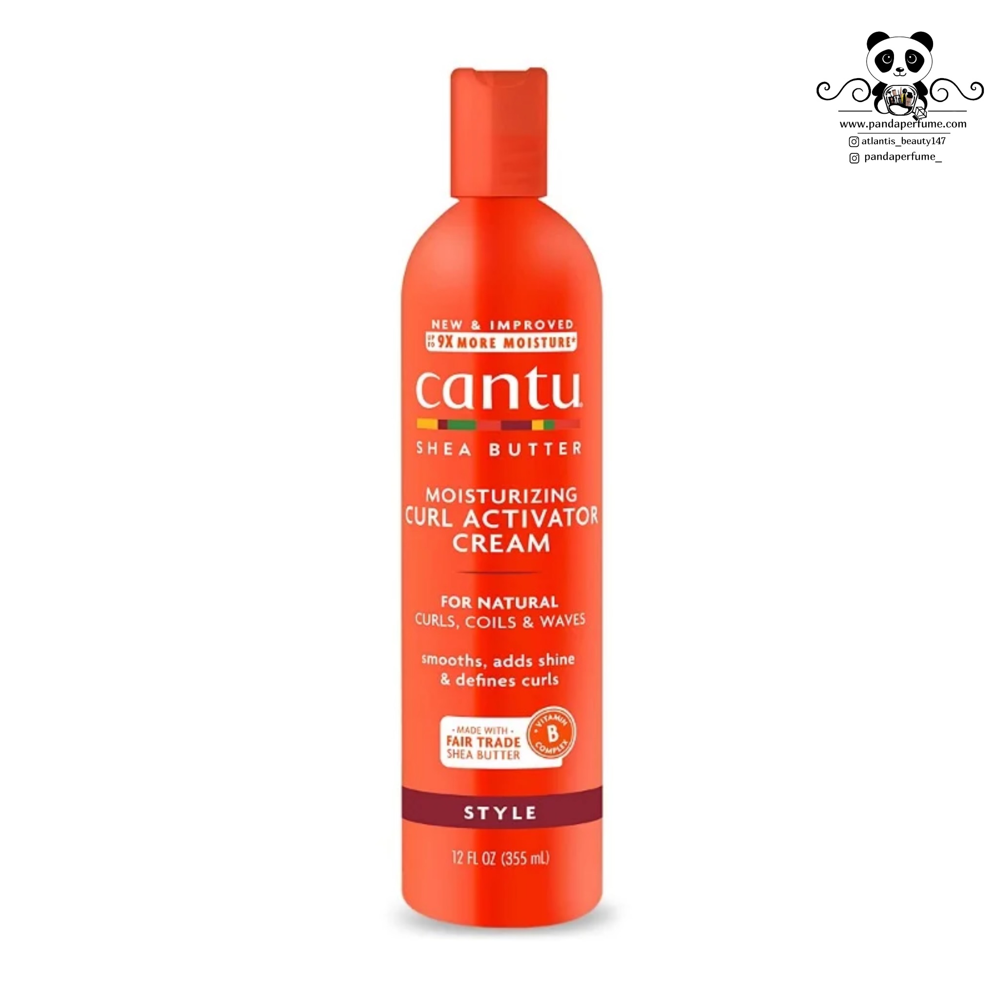 اکتيويتور ( فعال کننده فر ) شي باتر کنتو | Cantu Shea Butter Moisturizing Curl Activator Cream