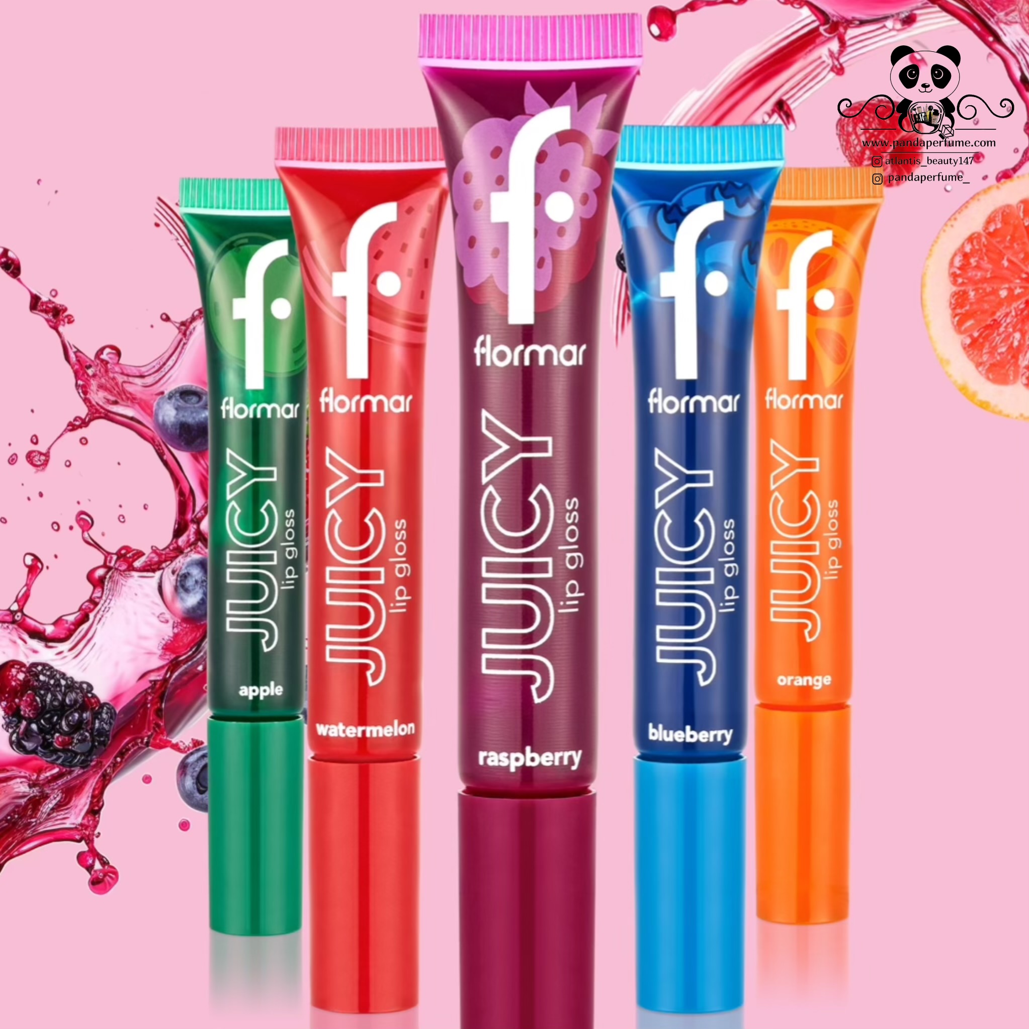 لیپ گلاس مرطوب کننده جویسی فلورمار | LipGlass Flormar Juicy