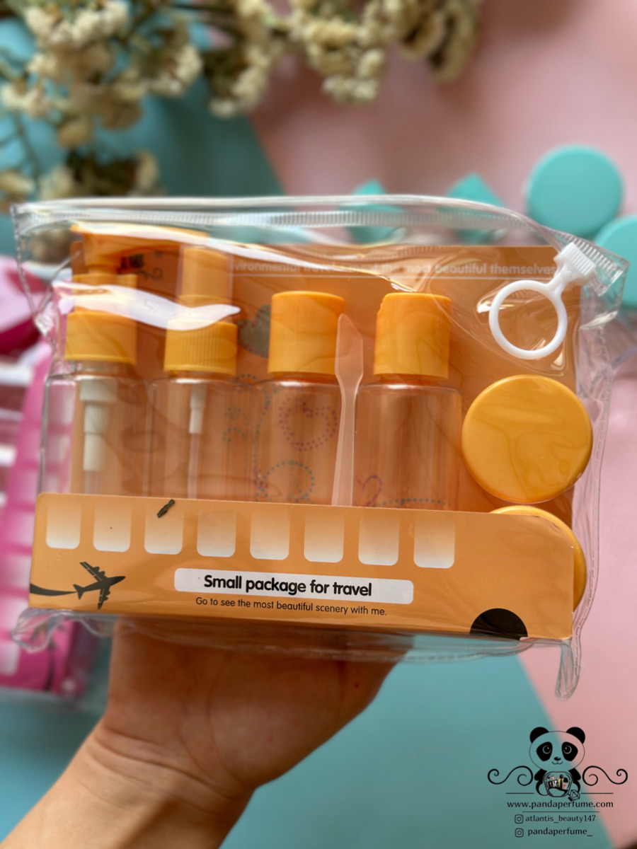 پک مسافرتی آرایشی 6 تکه |  Cosmetic travel pack of 6 pieces