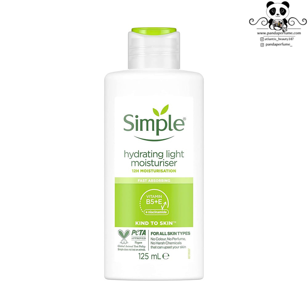 آبرسان و مرطوب کننده سیمپل مدل لایت |  simple replenishing light moisturiser  