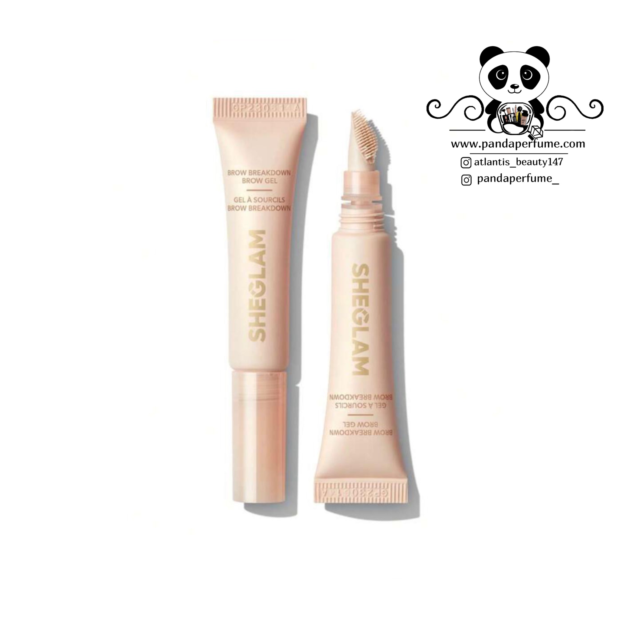 ژل ابرو شیگلم مدل BROW BREAKDOWN BROW GEL