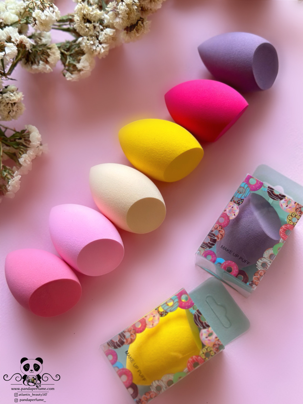 پد ارایشی تخم مرغی |MEKE UP PUFF