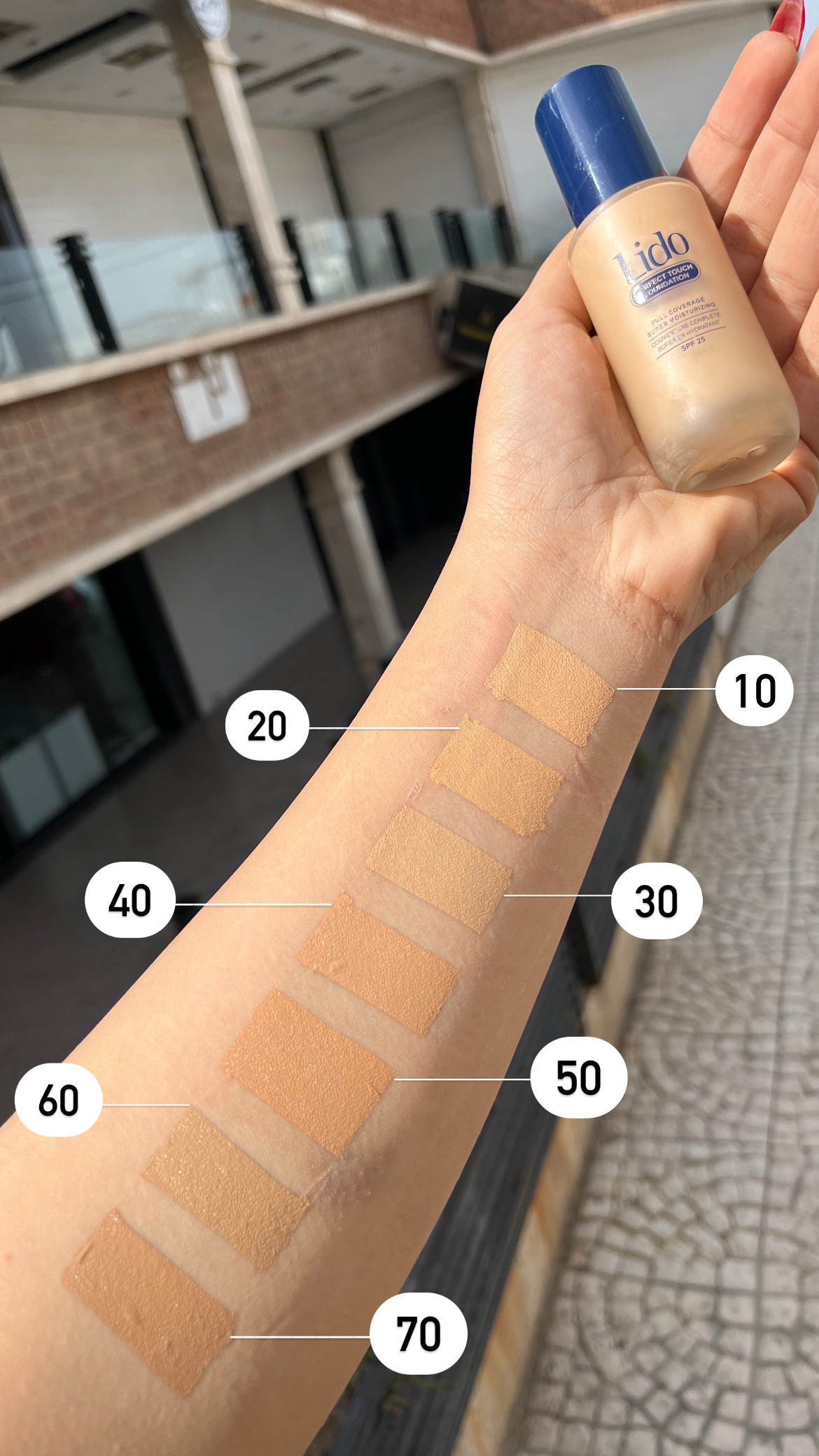 کرم پودر پرفکت فاندیشن لیدو | LIDO PERFECT TOUCH FOUNDATION