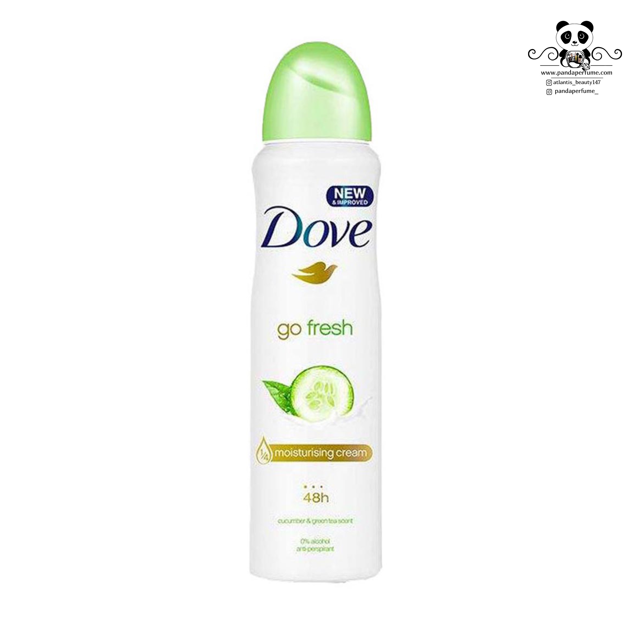 اسپری ضدتعریق زنانه داو رایحه خیار | DOVE GO FRESH